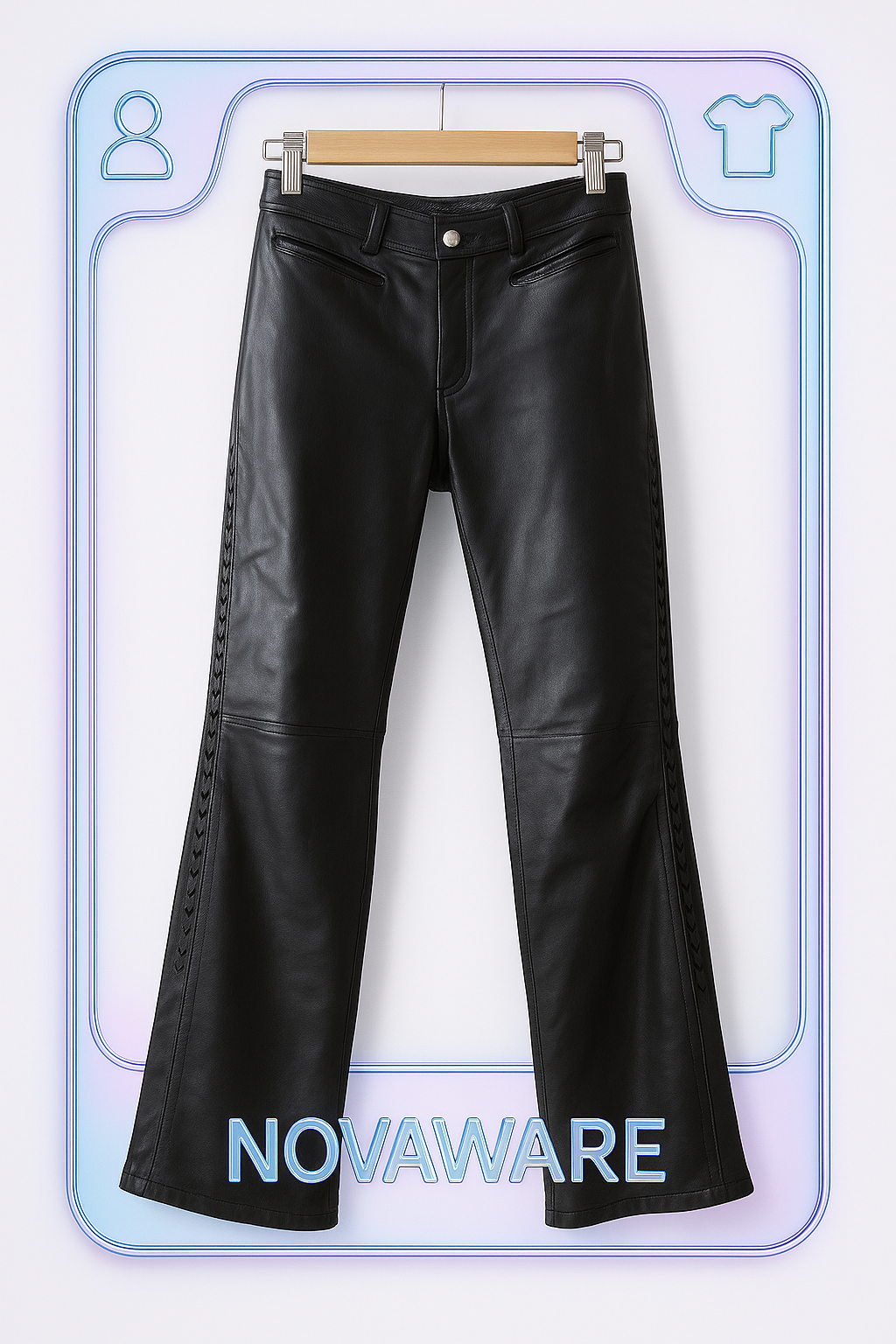 Christian Dior F/W 2003 “Hardcore Romance” Bondage Leather Pants