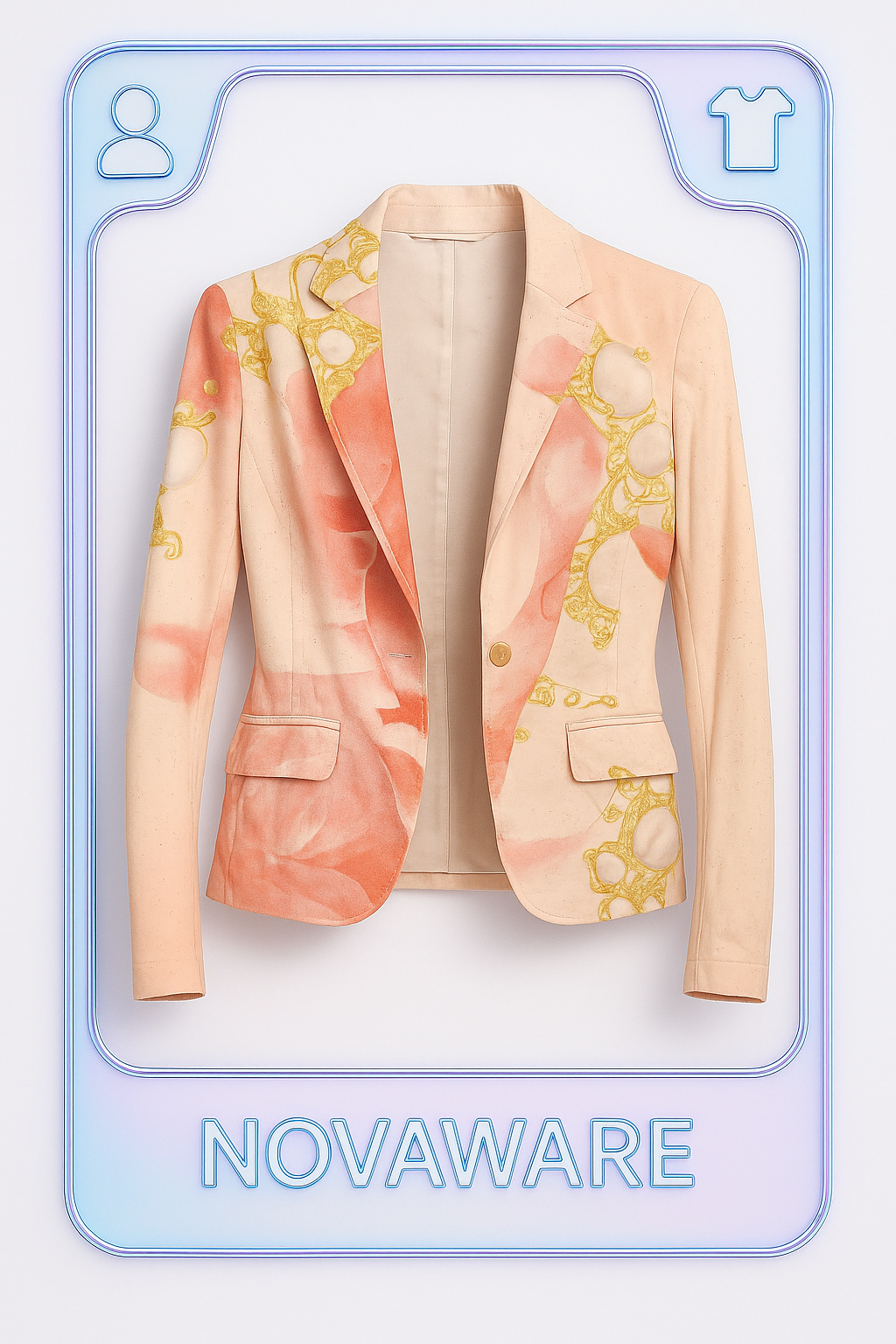 Roberto Cavalli S/S 2001 Runway Printed Blazer