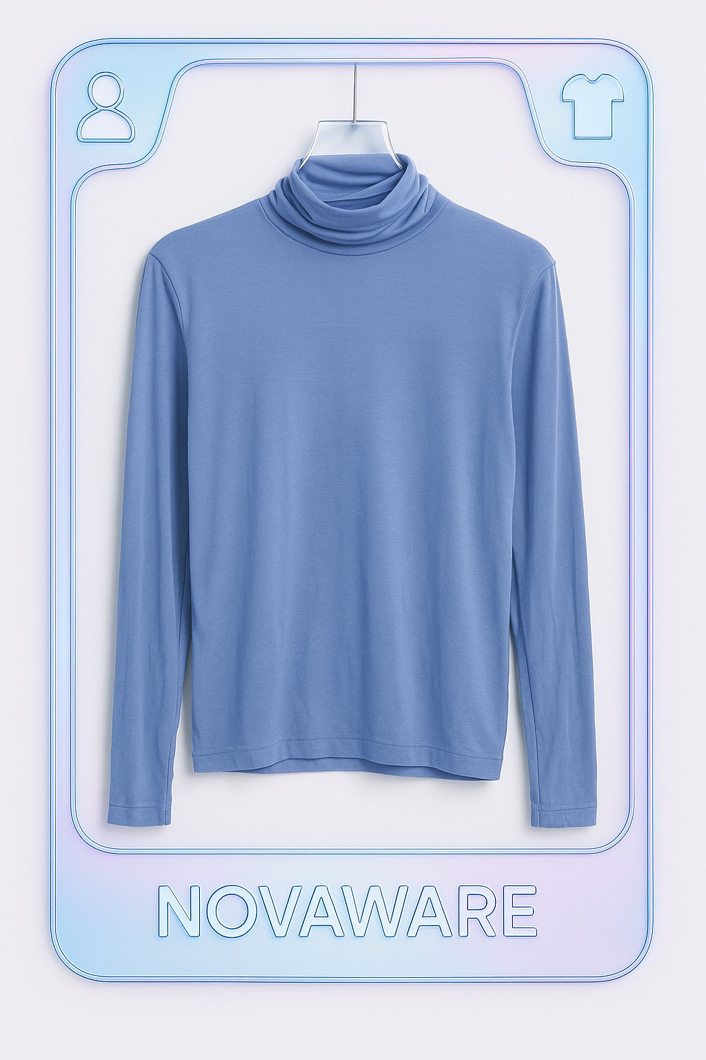 Dries Van Noten Sheer Violet Base Layer Top