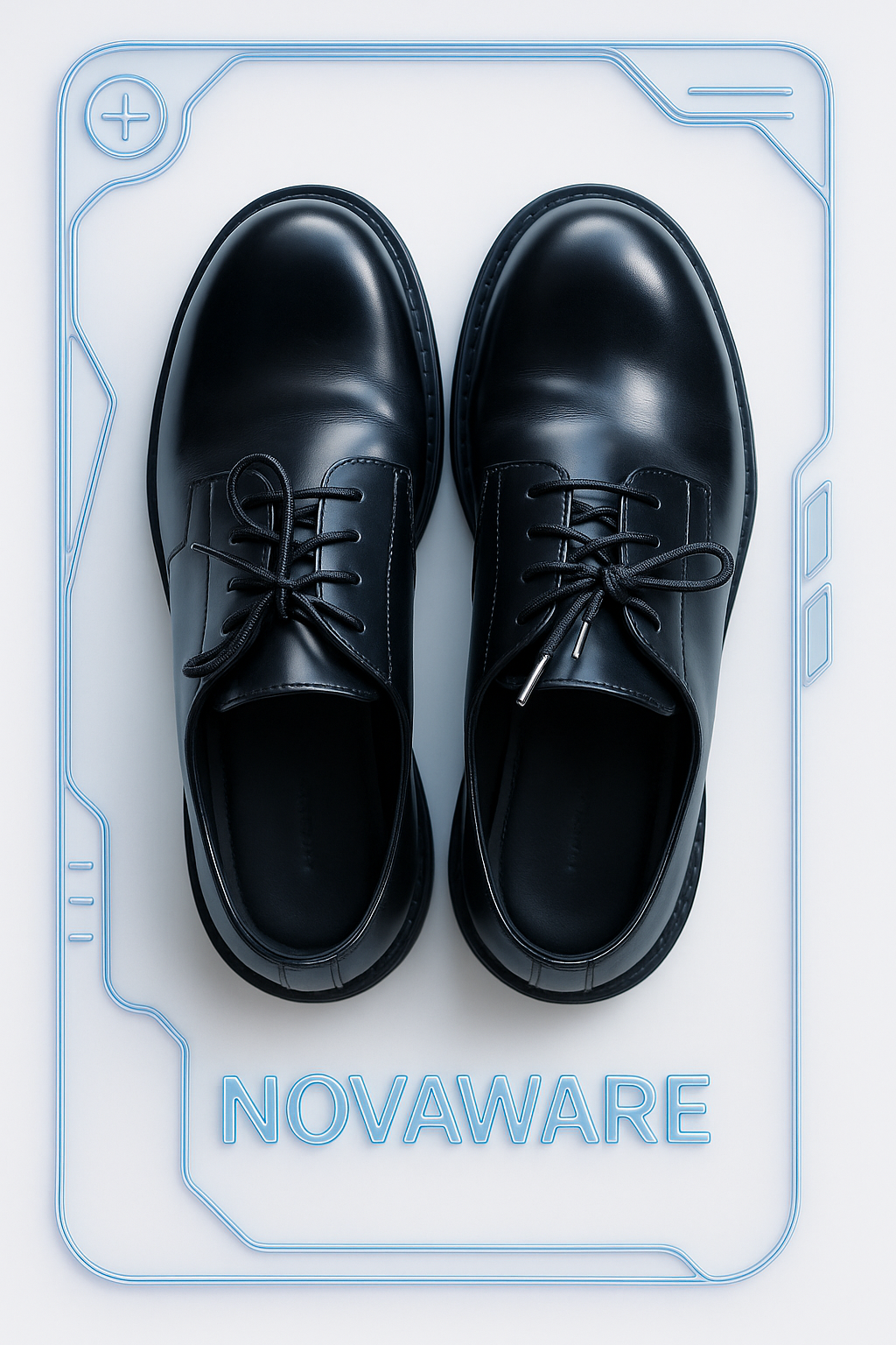 Balenciaga Platform Derby Leather Mules