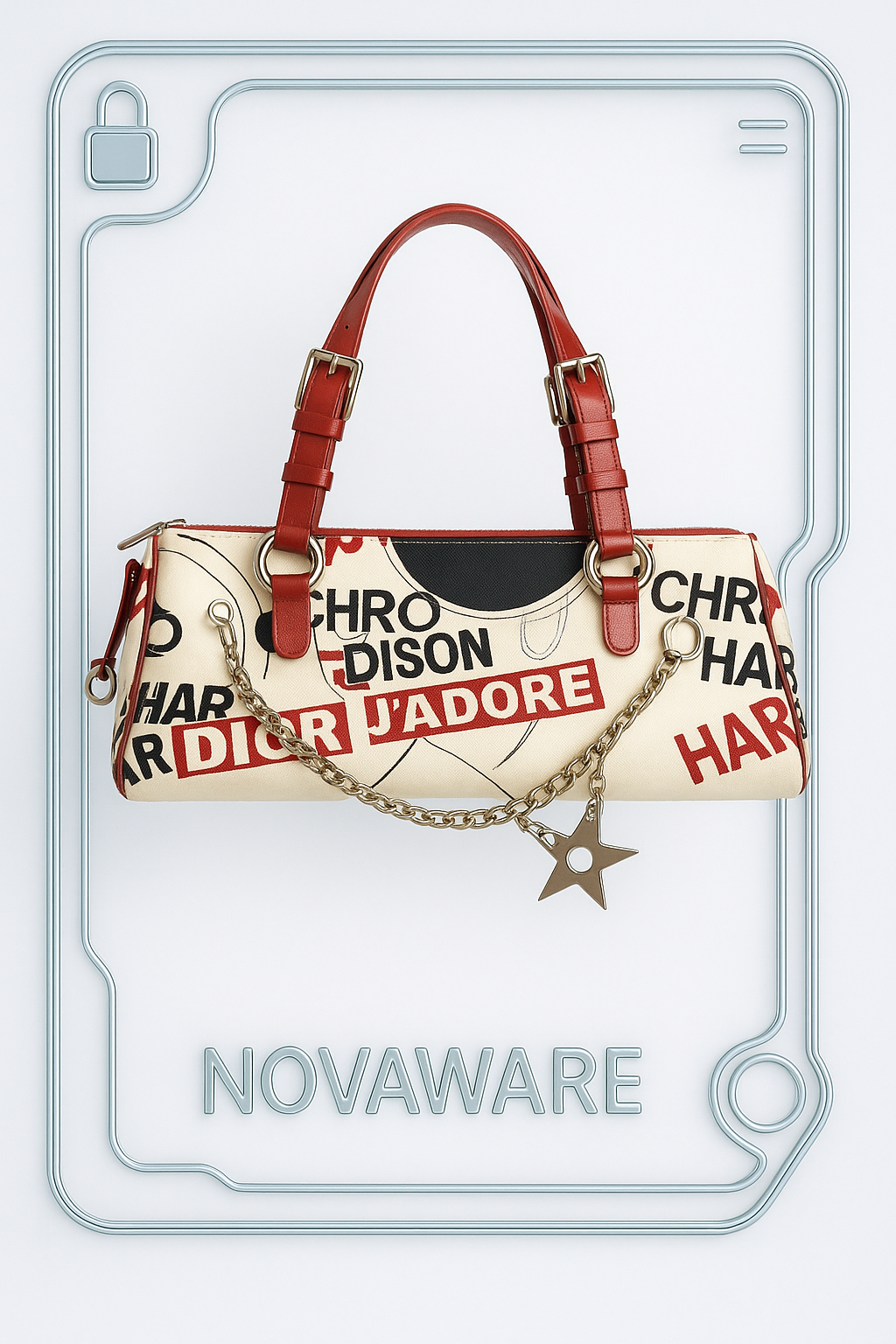 Christian Dior S/S 2004 “Hardcore” Limited Edition Boston Bag
