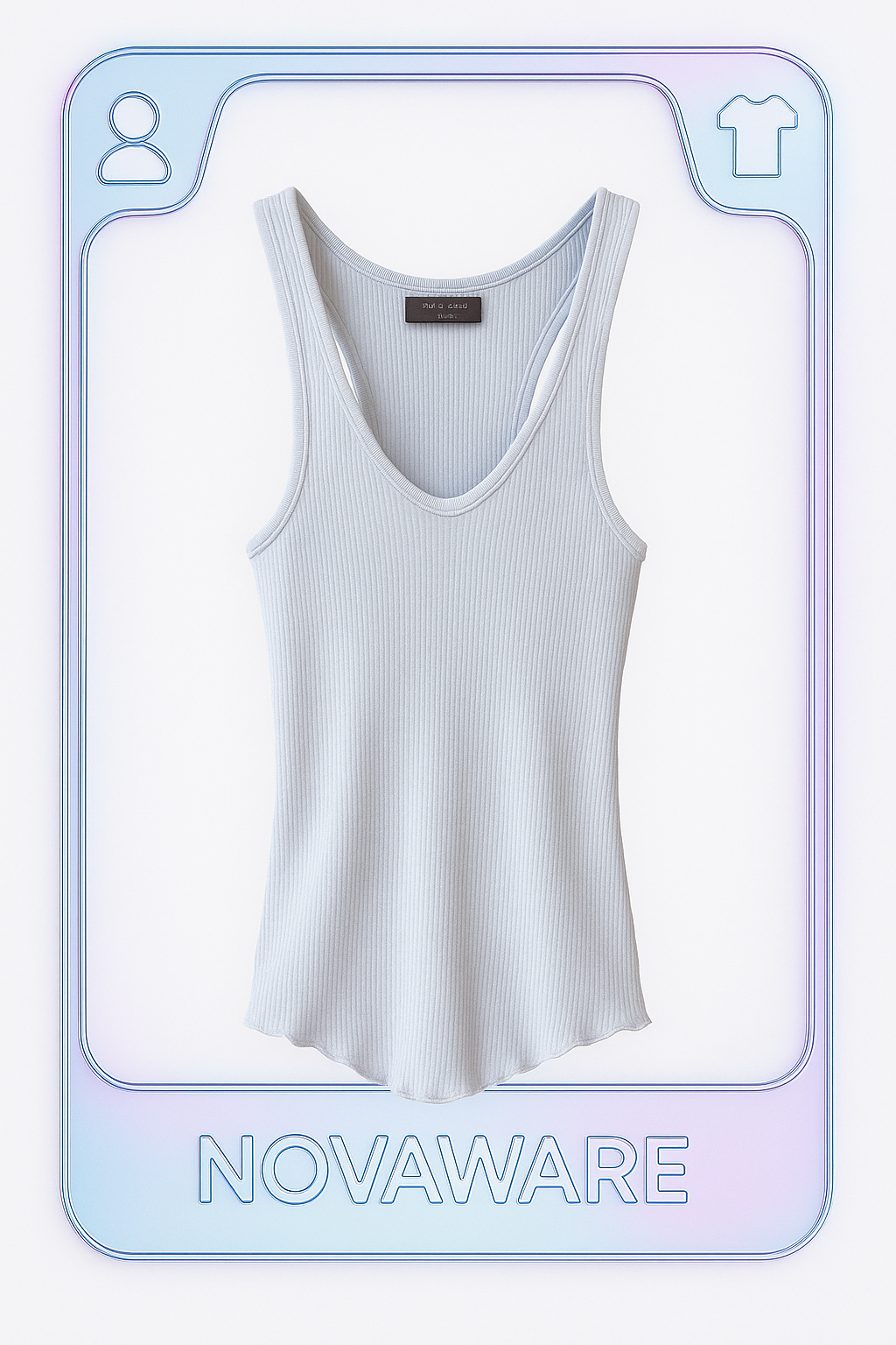 Isabel Marant Ribbed Sculptural Hem Tank Top