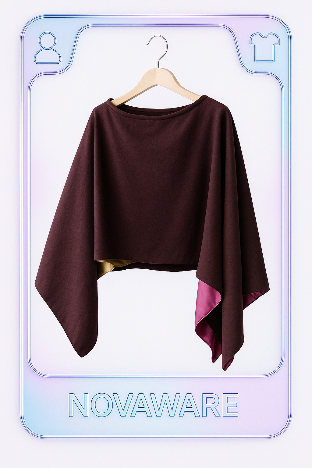 Jean Paul Gaultier FEMME Asymmetric Contrast-Lining Mini Skirt