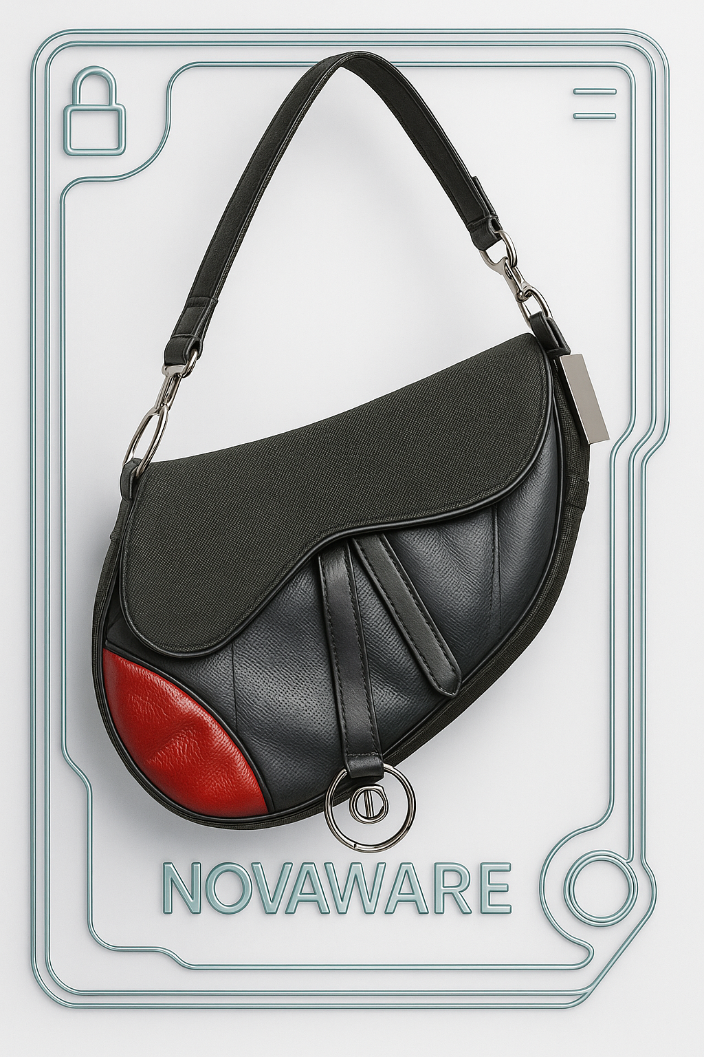 Christian Dior S/S 2001 “Cadillac” Saddle Bag