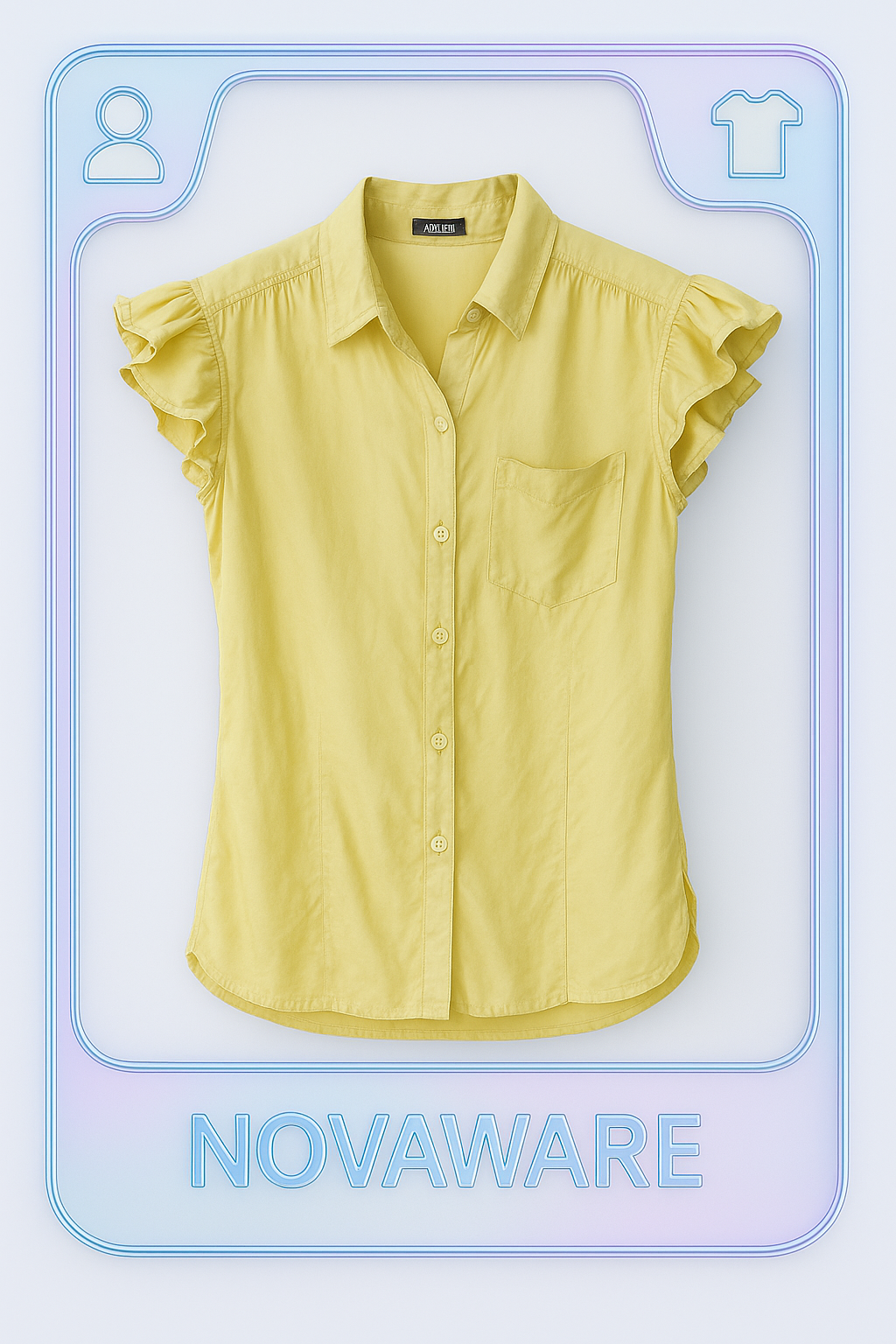 Jean Paul Gaultier Sheer Ruffle Shirt