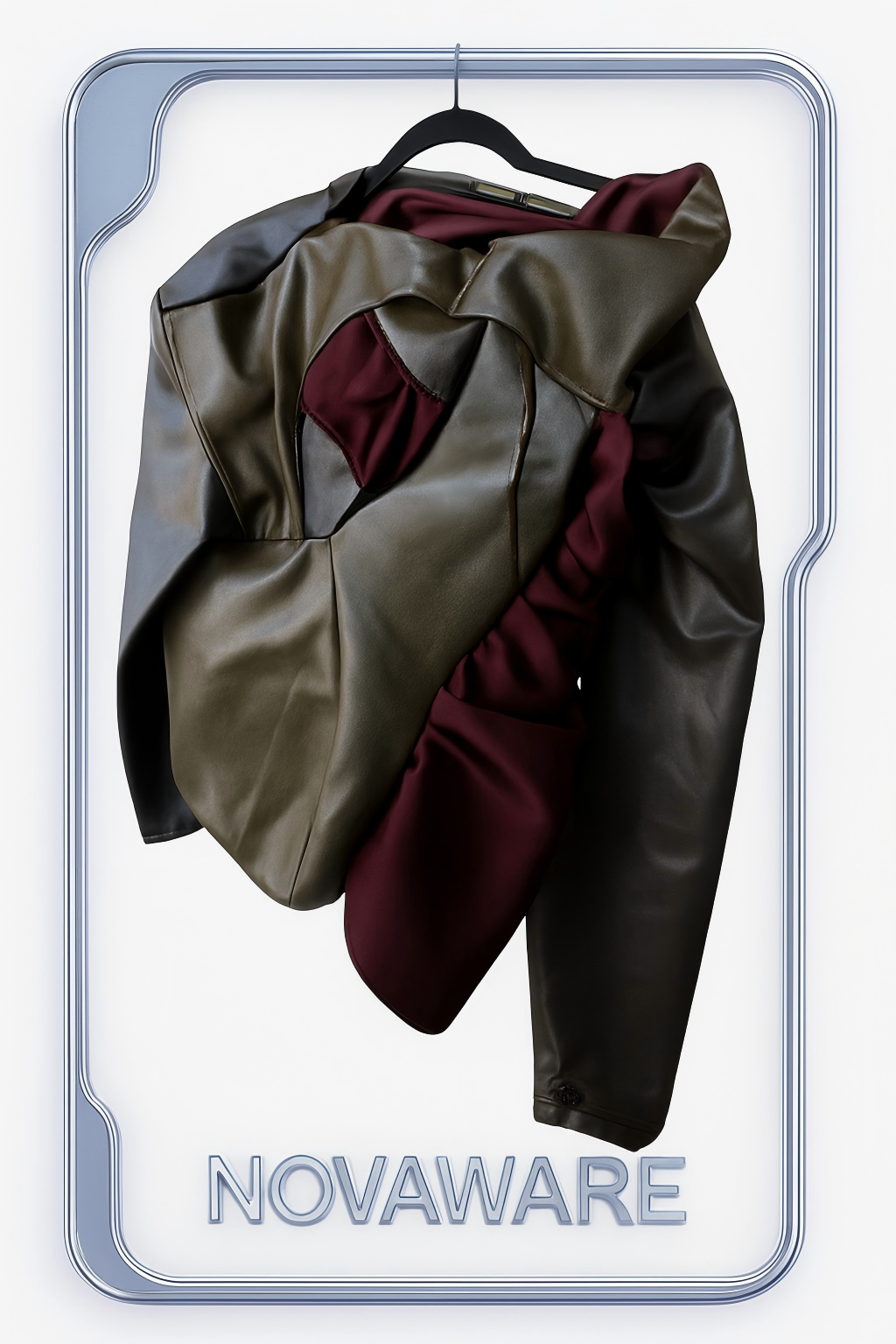YAONOVA Iridescent Silk Jersey Hybrid Jumpsuit