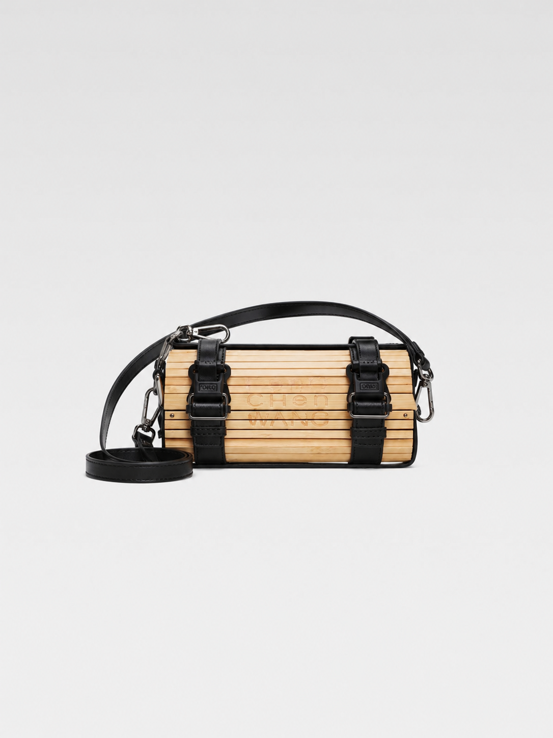 Feng Chen Wang Bamboo Cylinder Crossbody Bag