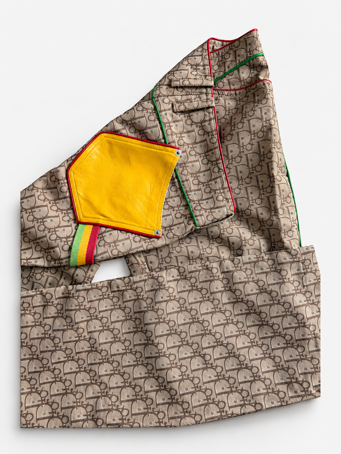 Dior by John Galliano Rasta Monogram “Jamaica” Pants