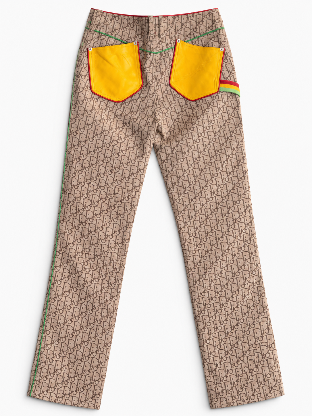 Dior by John Galliano Rasta Monogram “Jamaica” Pants