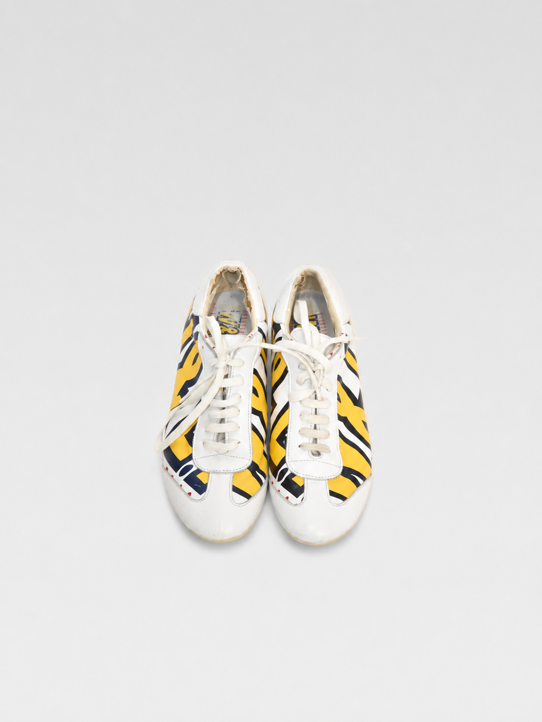 Walter Van Beirendonck Retro-Futuristic Logo Sneakers