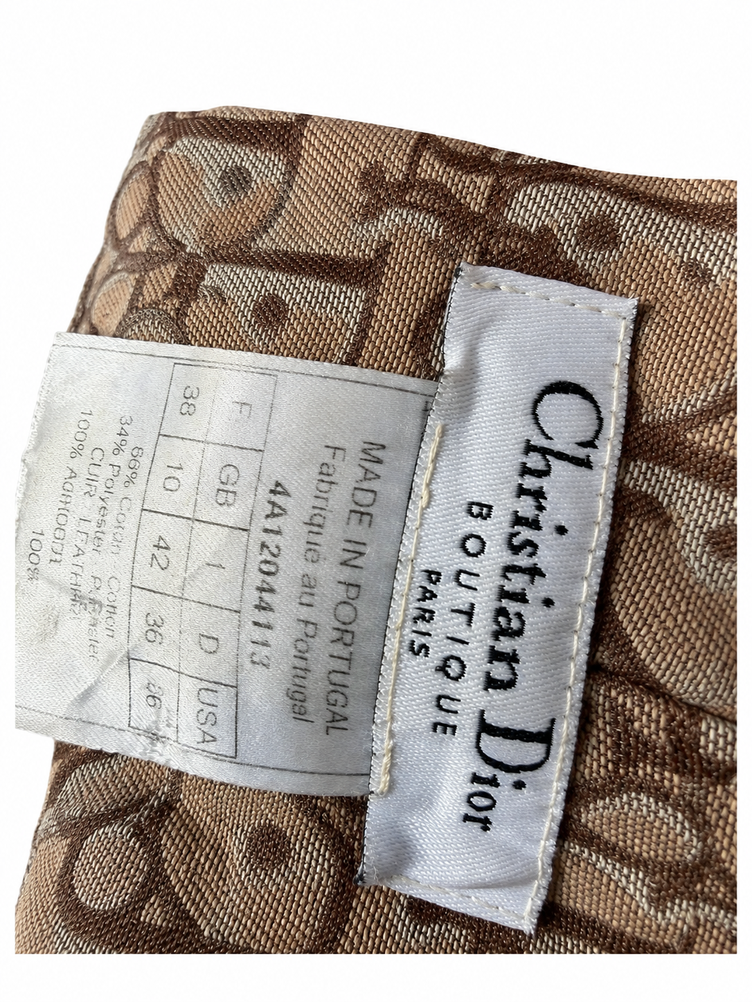 Dior by John Galliano Rasta Monogram “Jamaica” Pants