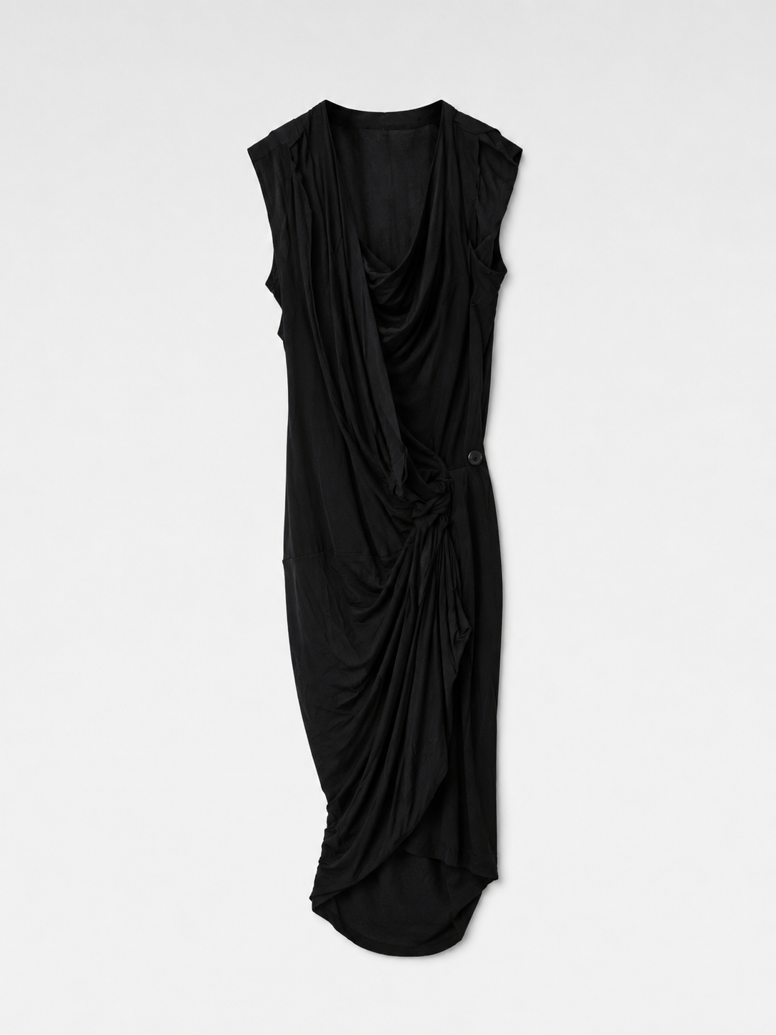 Vivienne Westwood Draped Asymmetrical Maxi Dress