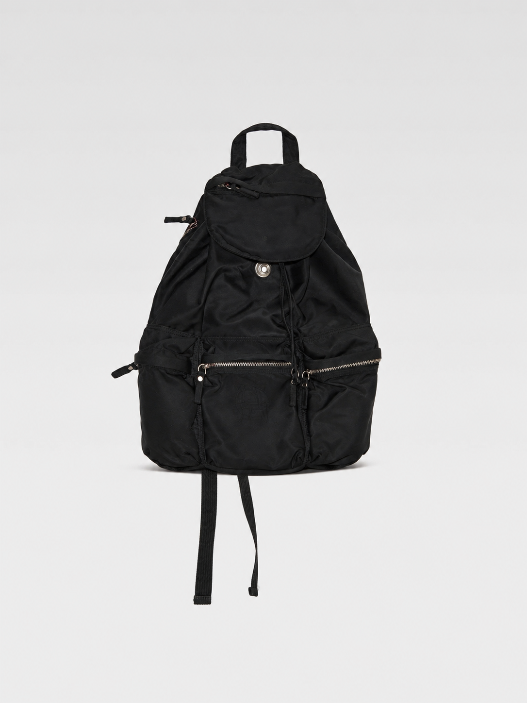 Jean Paul Gaultier 90s Nylon Drawstring Backpack