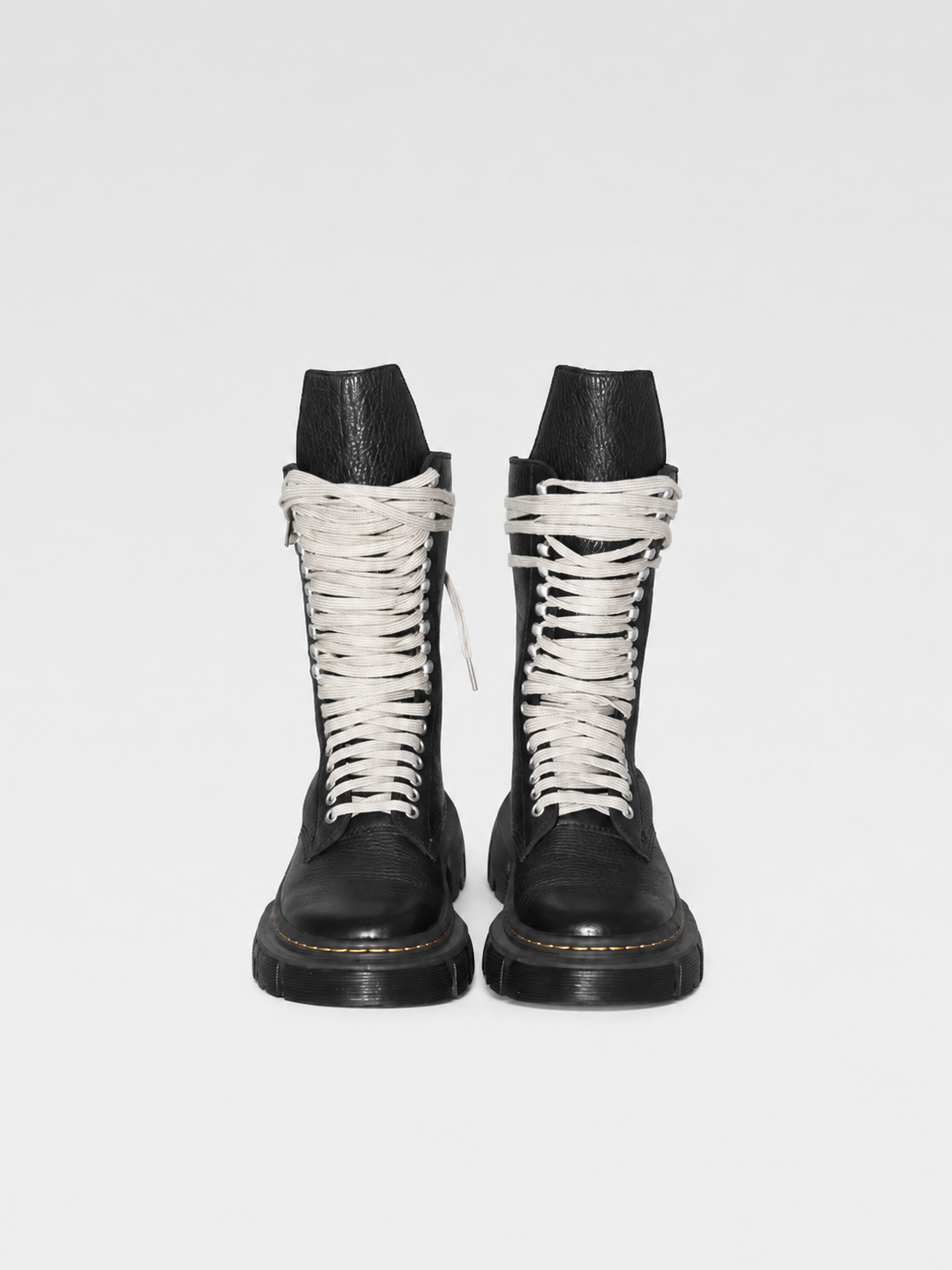 Rick Owens x Dr. Martens Padded Lace-up Combat Boots