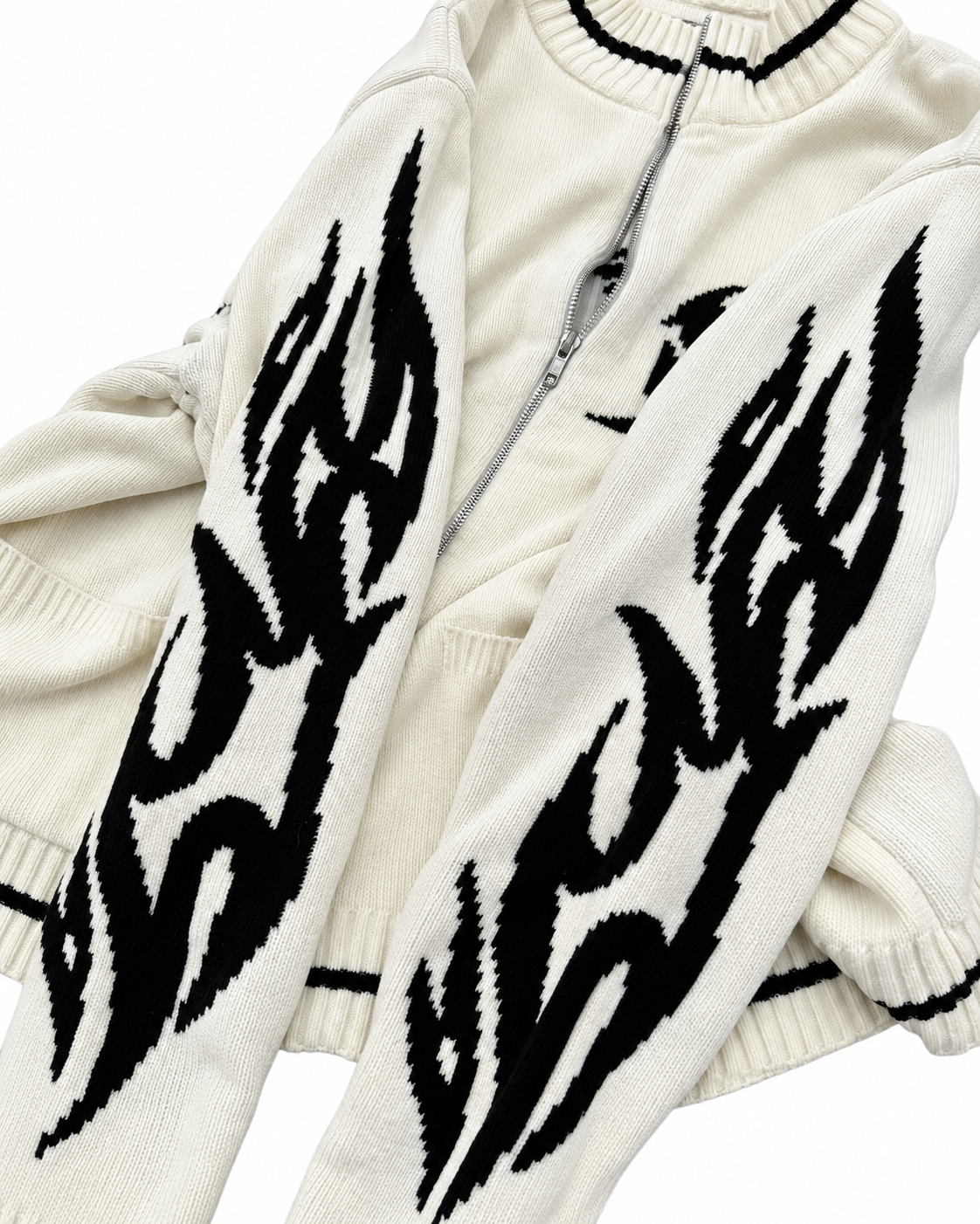 Rare Vintage Dragon Graphic Knit Sweater