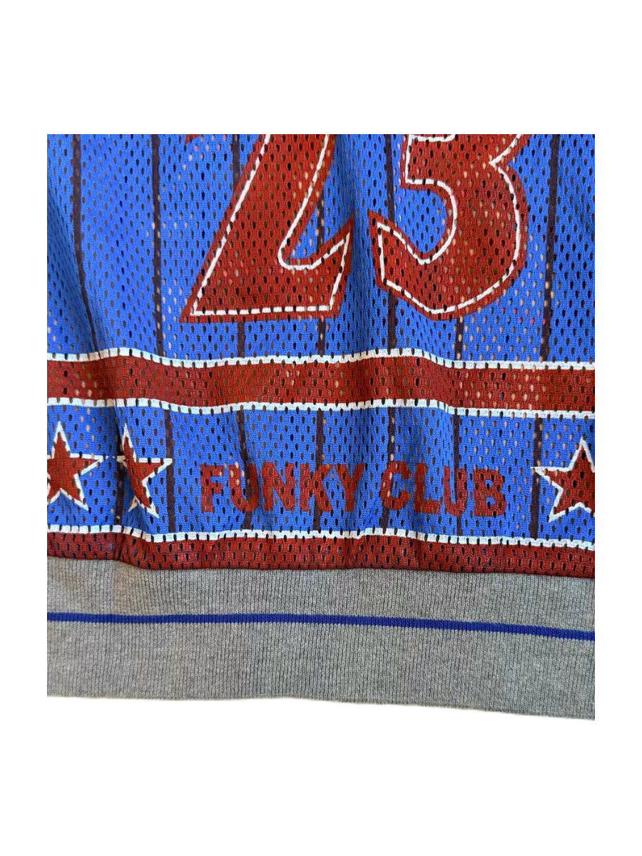 D&G Dolce & Gabbana “Baseball Chick” Hooded Halter Top – Rare Y2K Funky Club Jersey