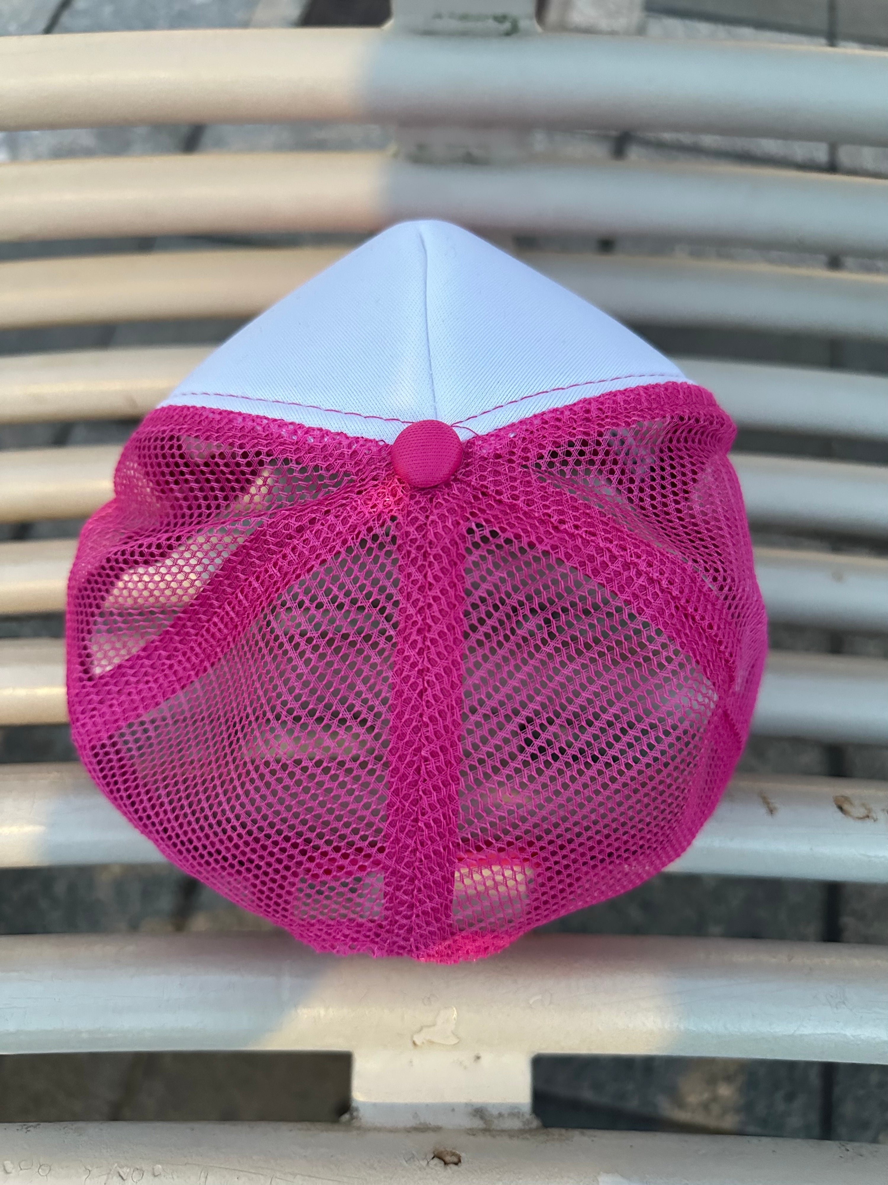 Soft Sofa BaoBei / TianXin Mesh Trucker Cap – Blue / Pink