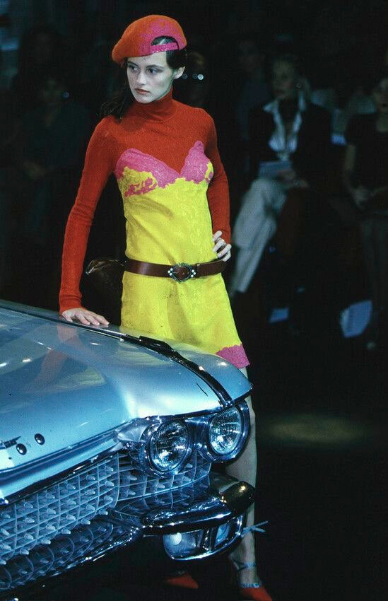Christian Dior Galliano 1998 Runway Silk Lace Camisole Top Floral Jacquard Archive Piece