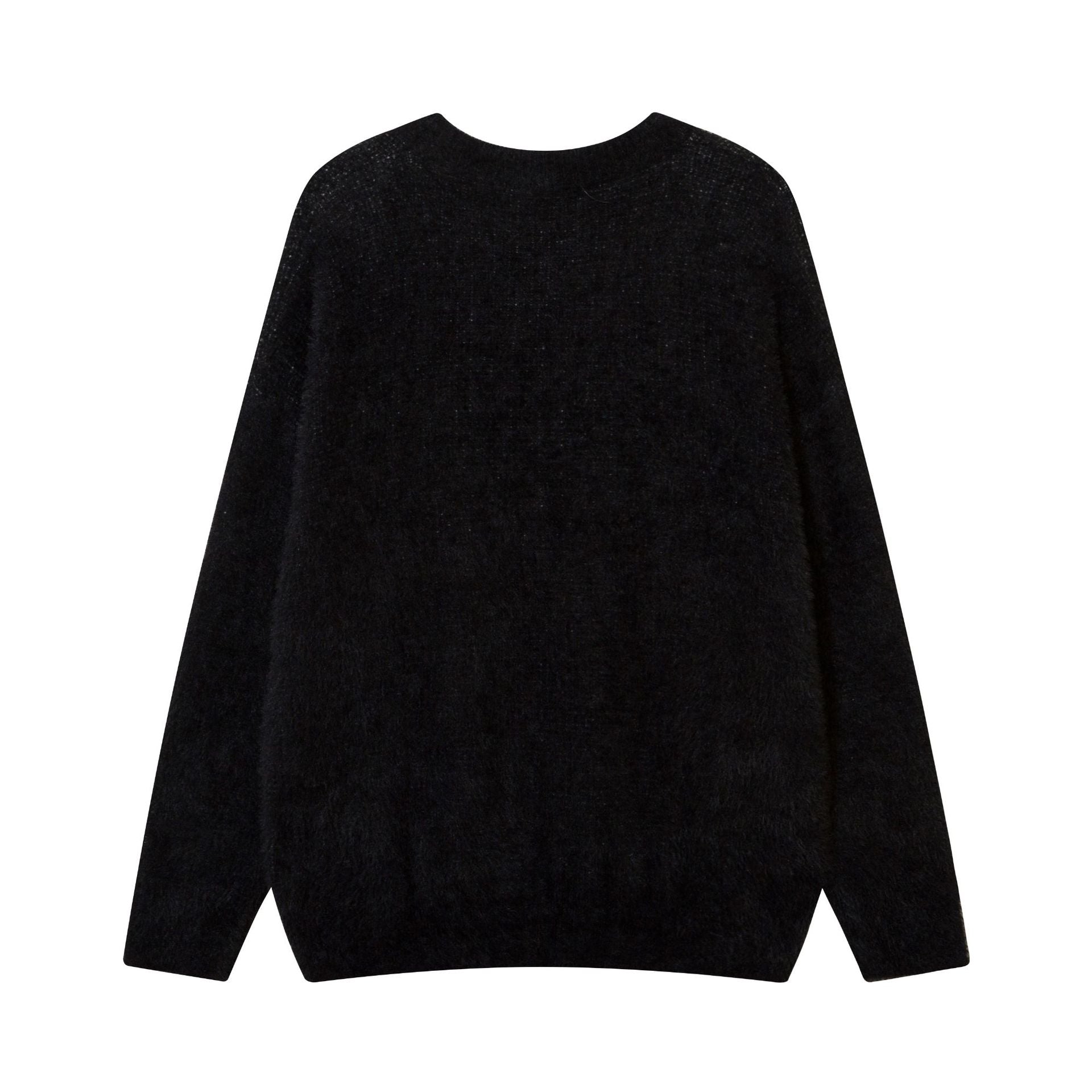 BF.BORFEND Abstract Graphic Mohair-Blend Sweater