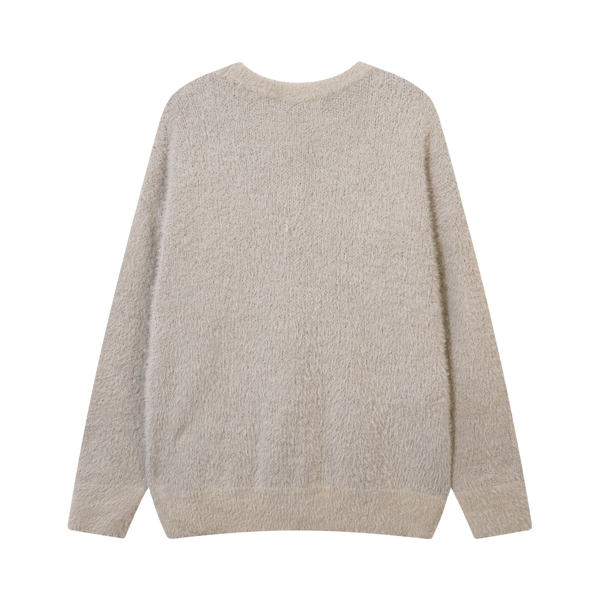 BF.BORFEND Abstract Graphic Mohair-Blend Sweater