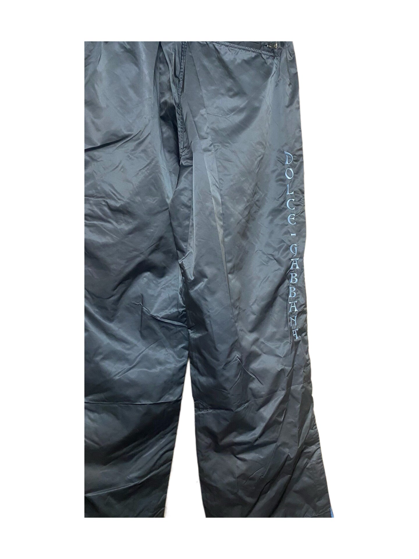 Dolce & Gabbana Y2K Runway Ukiyo-e Embroidered Satin Boxing Pants Vintage DG Japanese Print Track Pants