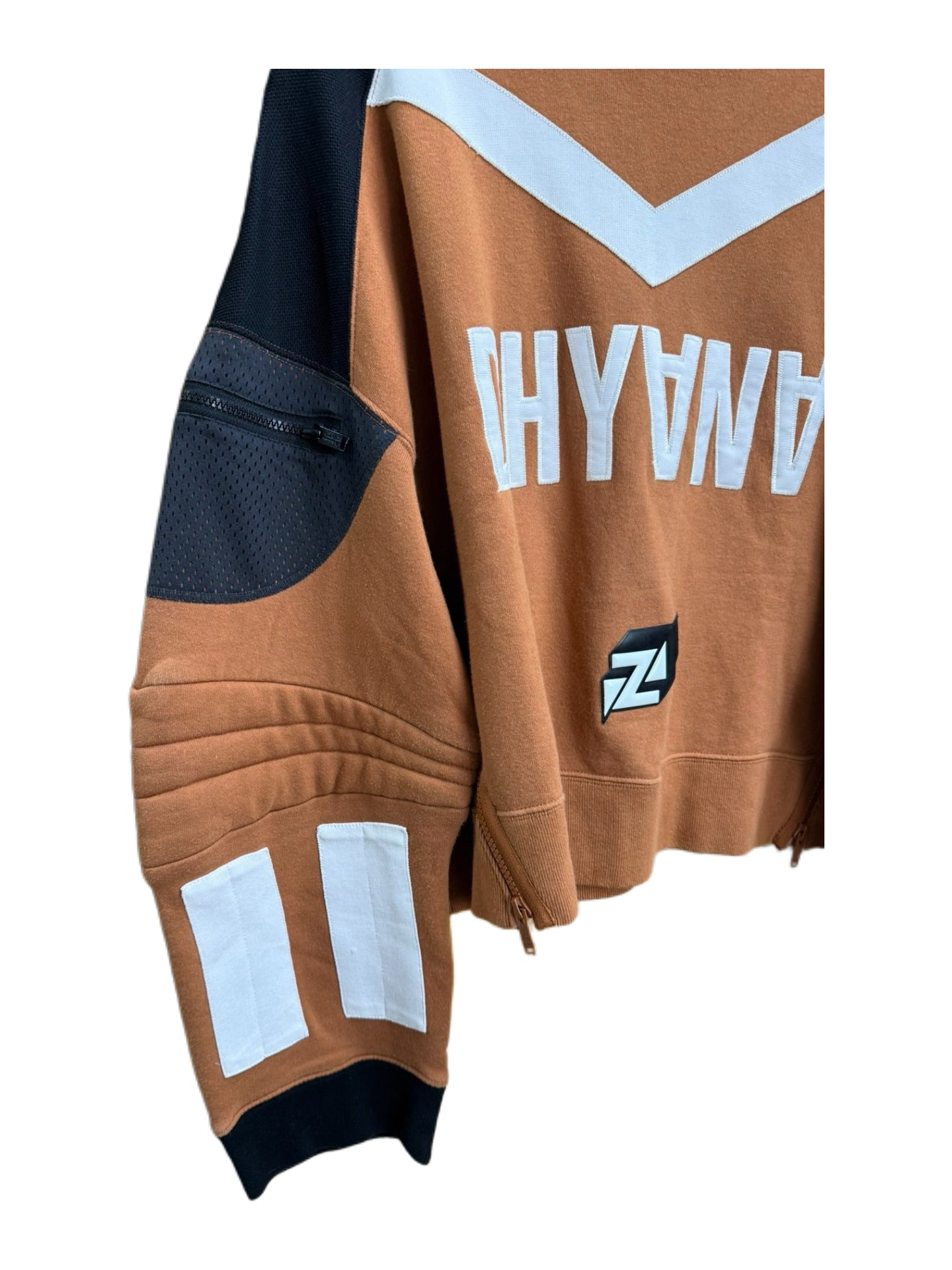 Undercover 2019 SS Patchwork Hockey Jersey Sweatshirt Deconstructed Oversized Rare Piece