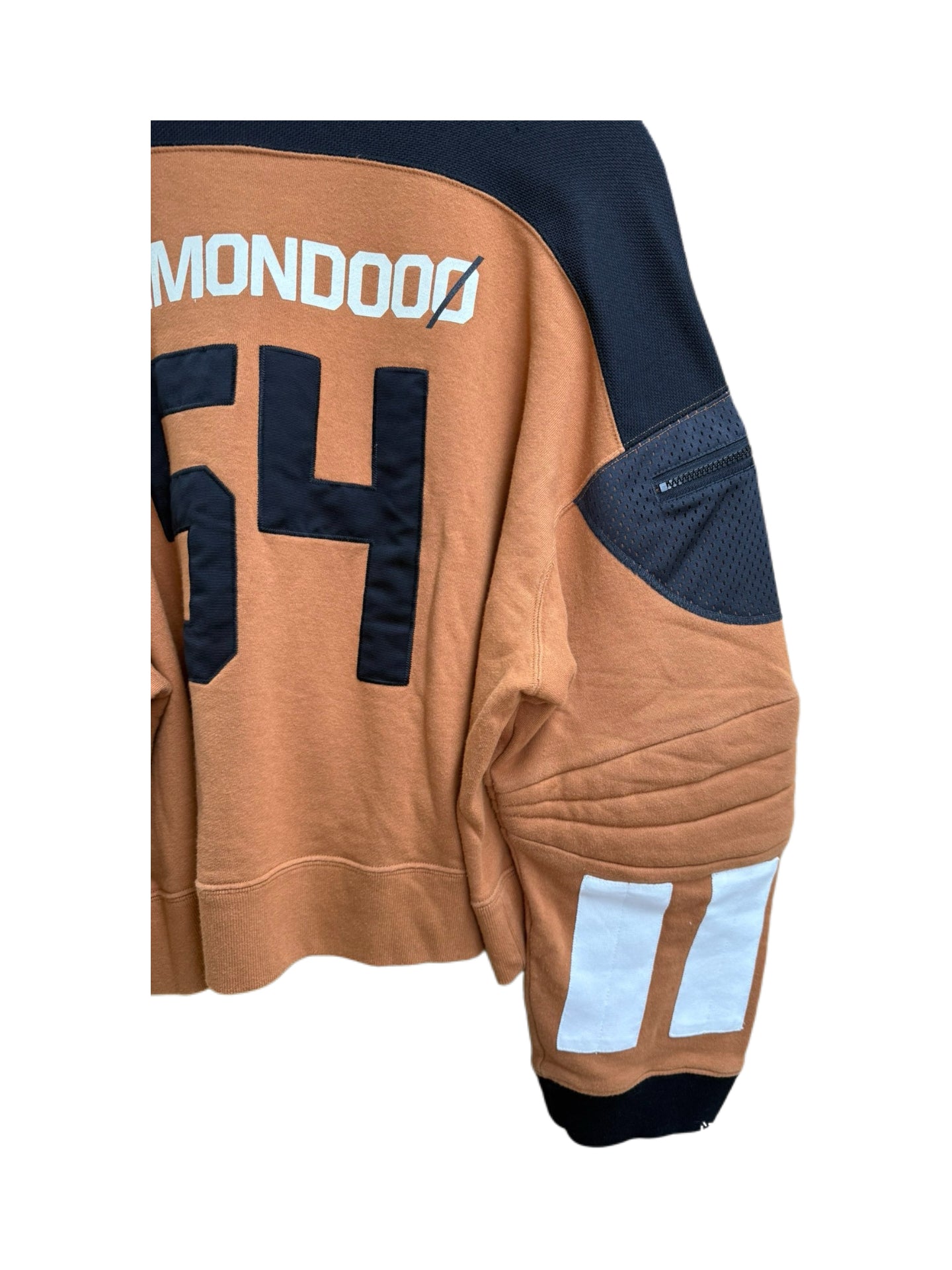 Undercover 2019 SS Patchwork Hockey Jersey Sweatshirt Deconstructed Oversized Rare Piece