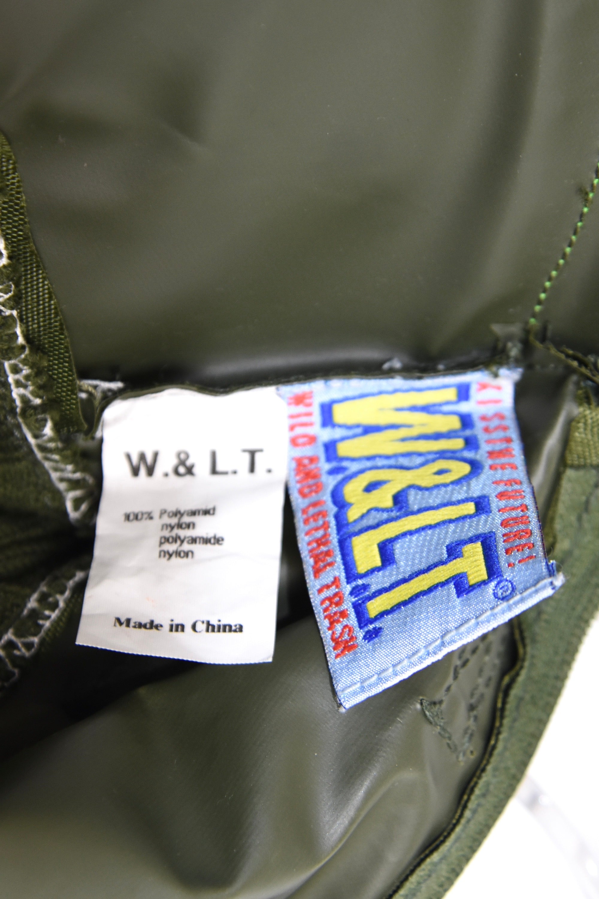 Walter Van Beirendonck W&LT Asymmetric Utility Vest – Nylon Archive Futuristic Tactical Piece
