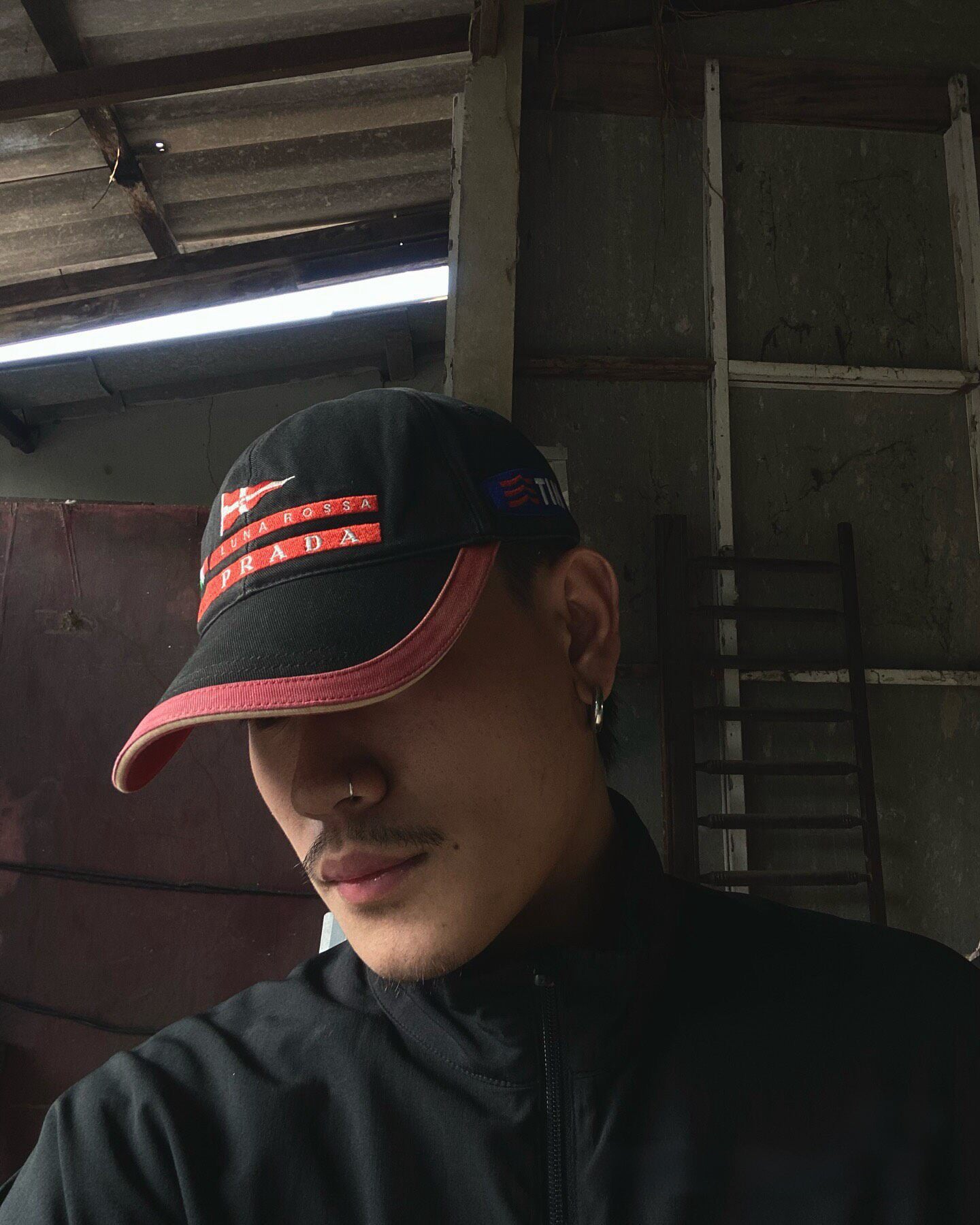 Prada Luna Rossa Sailing Cap 2000s Archive Sport Hat America’s Cup Style Logo Cap