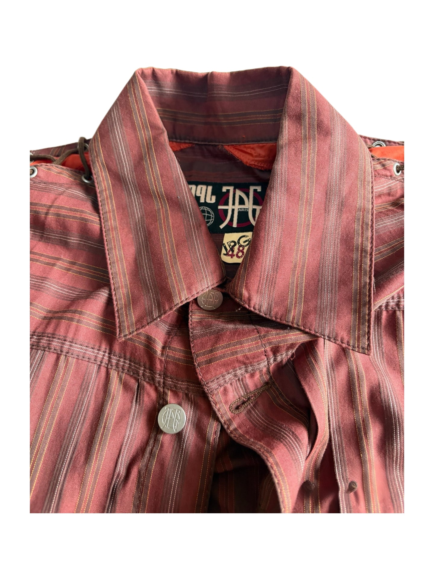 Jean Paul Gaultier Lace-Up Jacket 2000s Archive Deconstructed Corset Style Jacket Rare Piece