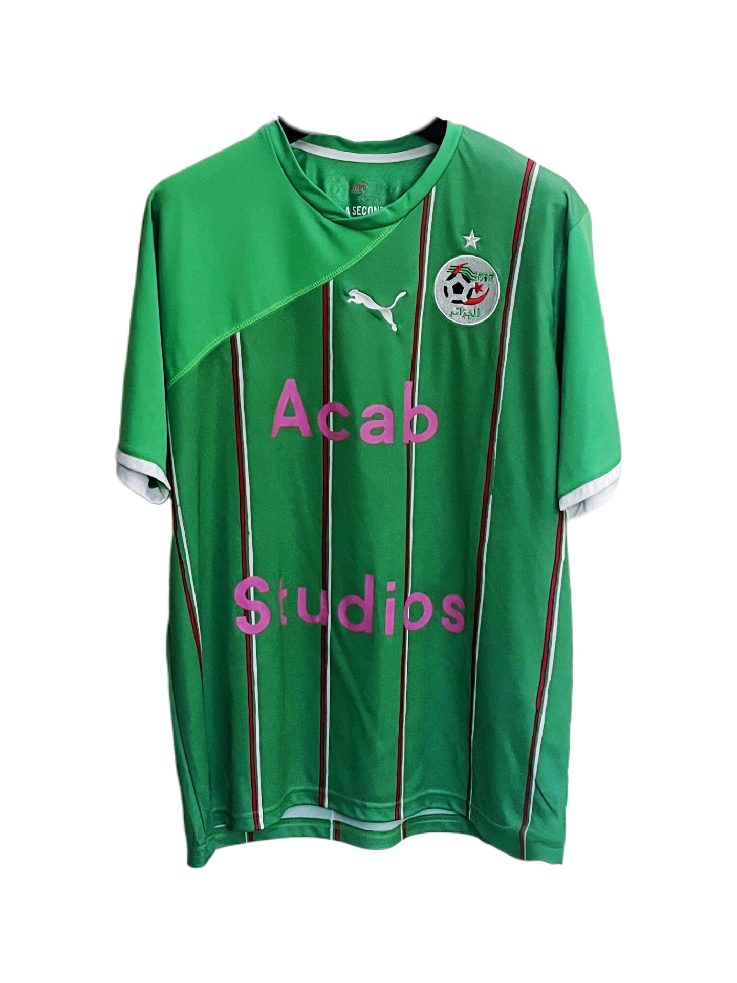 Acne Studios x PUMA Algeria 2010 World Cup Jersey ACAB Studios Tee Rare Collaboration