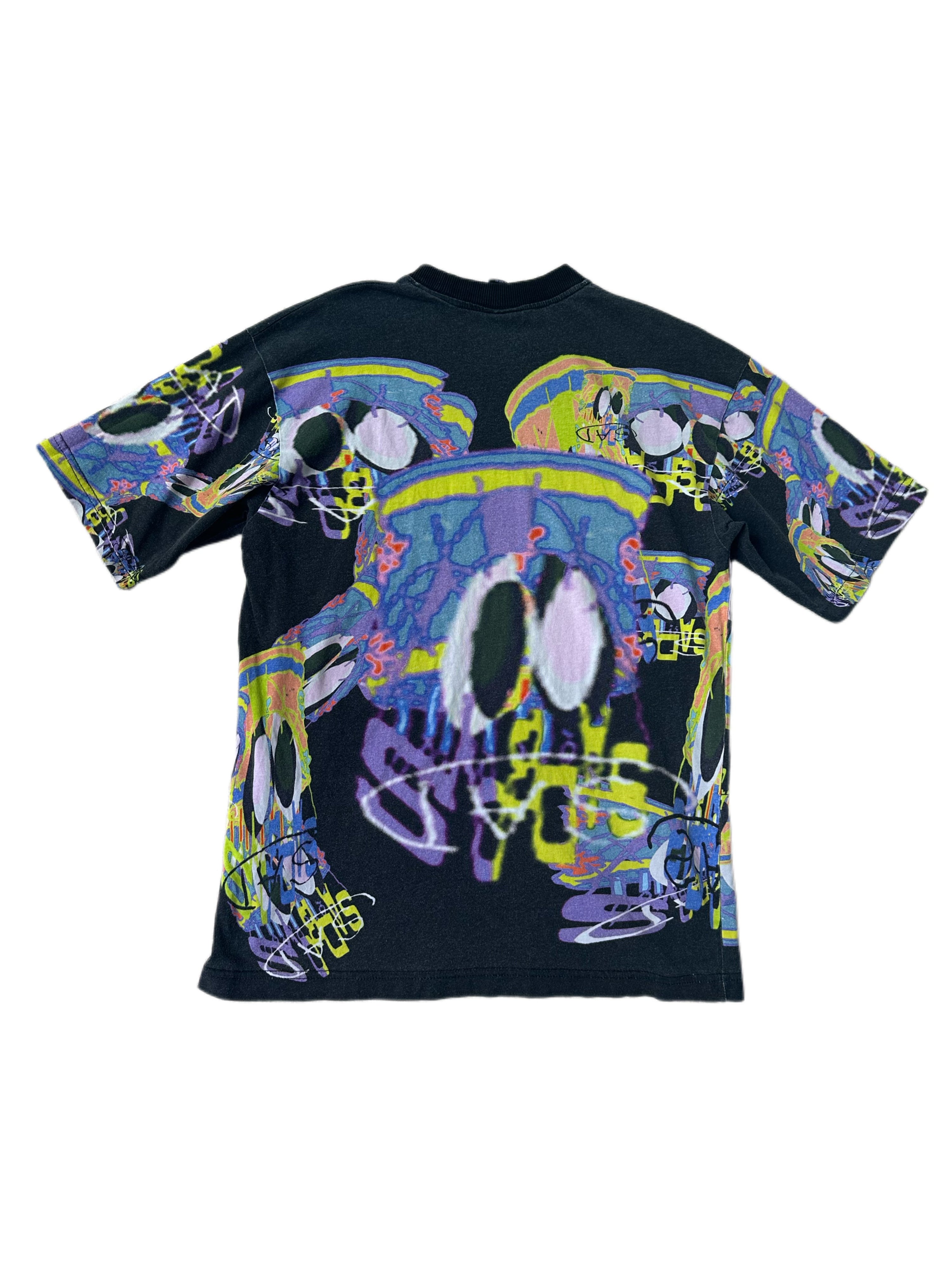 Sad Life Yung Lean X Sad Boys Graphic T-Shirt Graffiti Print Y2K Streetwear Unisex Tee