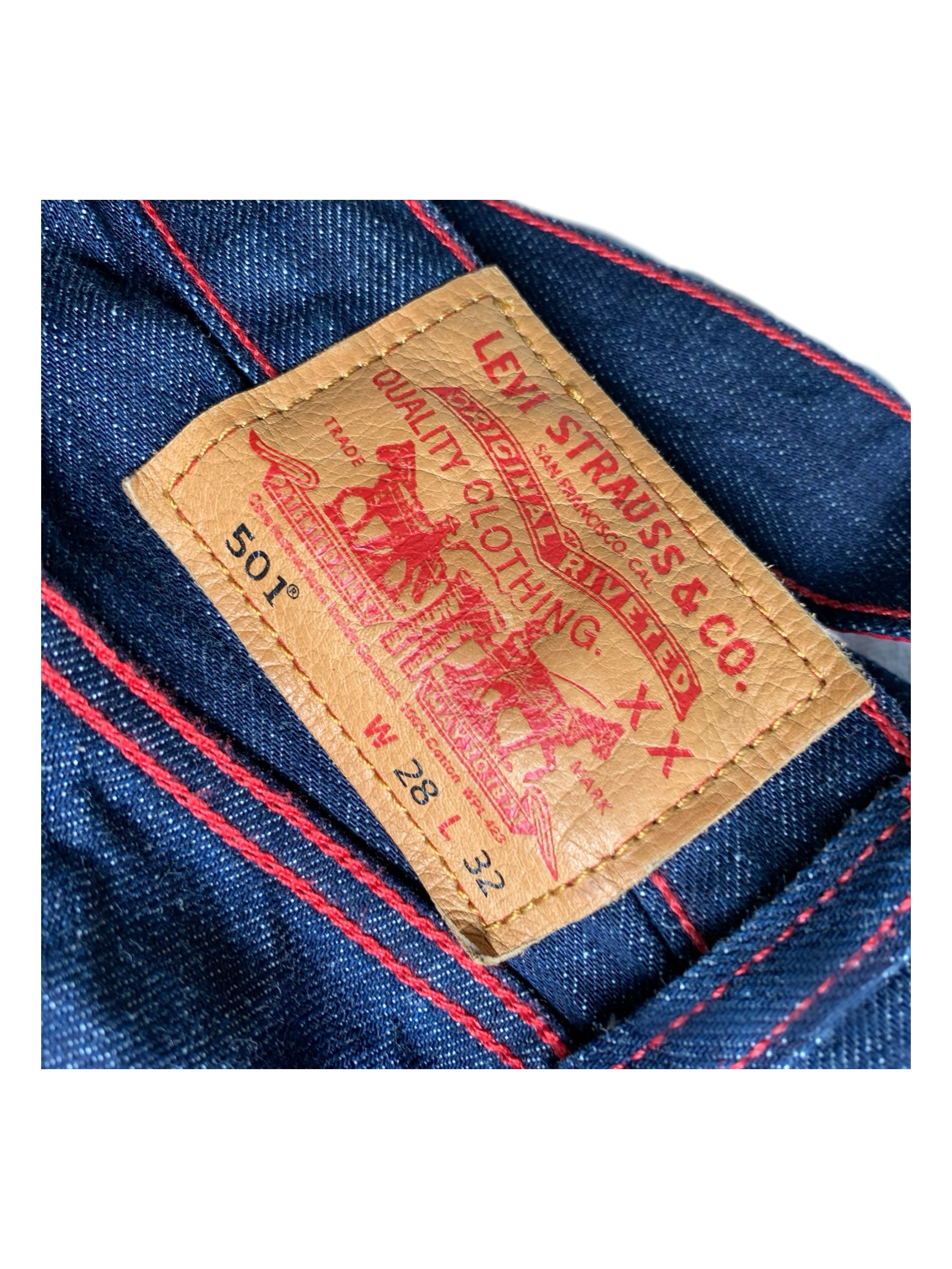 Jean Paul Gaultier × Levi’s Bondage Strap Denim Jeans Punk Harness Detail Archive Rare Piece