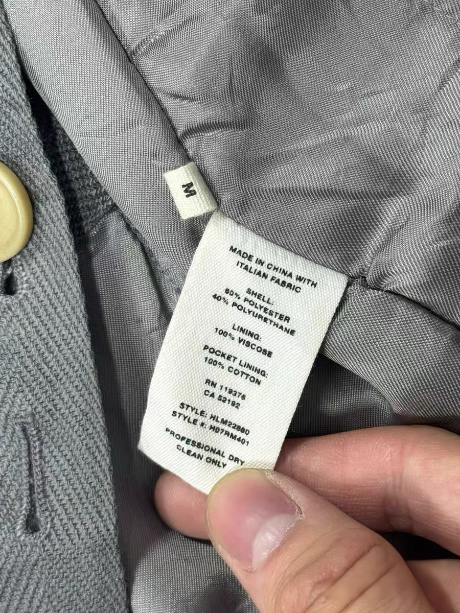 Helmut Lang Astro Metallic Silver Space Jacket – Futuristic Archive Technical Outerwear