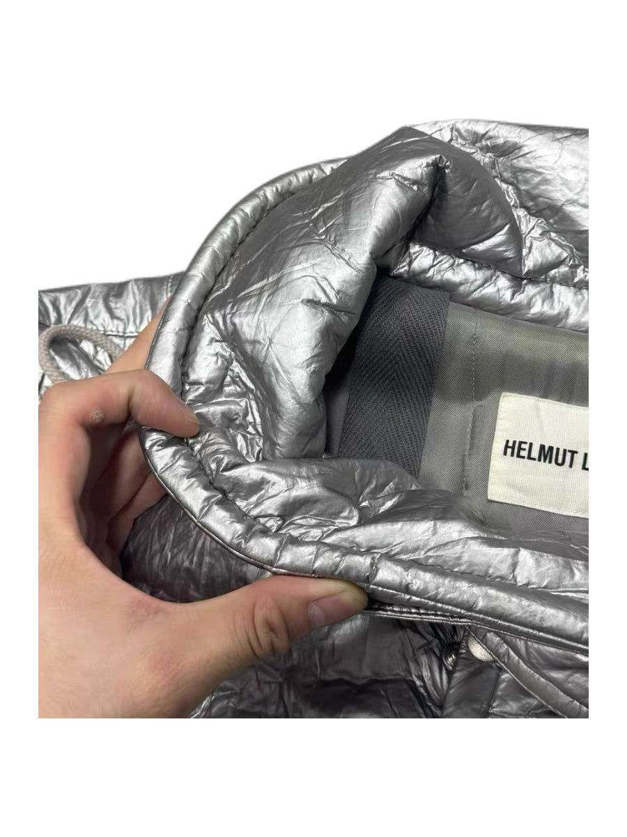 Helmut Lang Astro Metallic Silver Space Jacket – Futuristic Archive Technical Outerwear