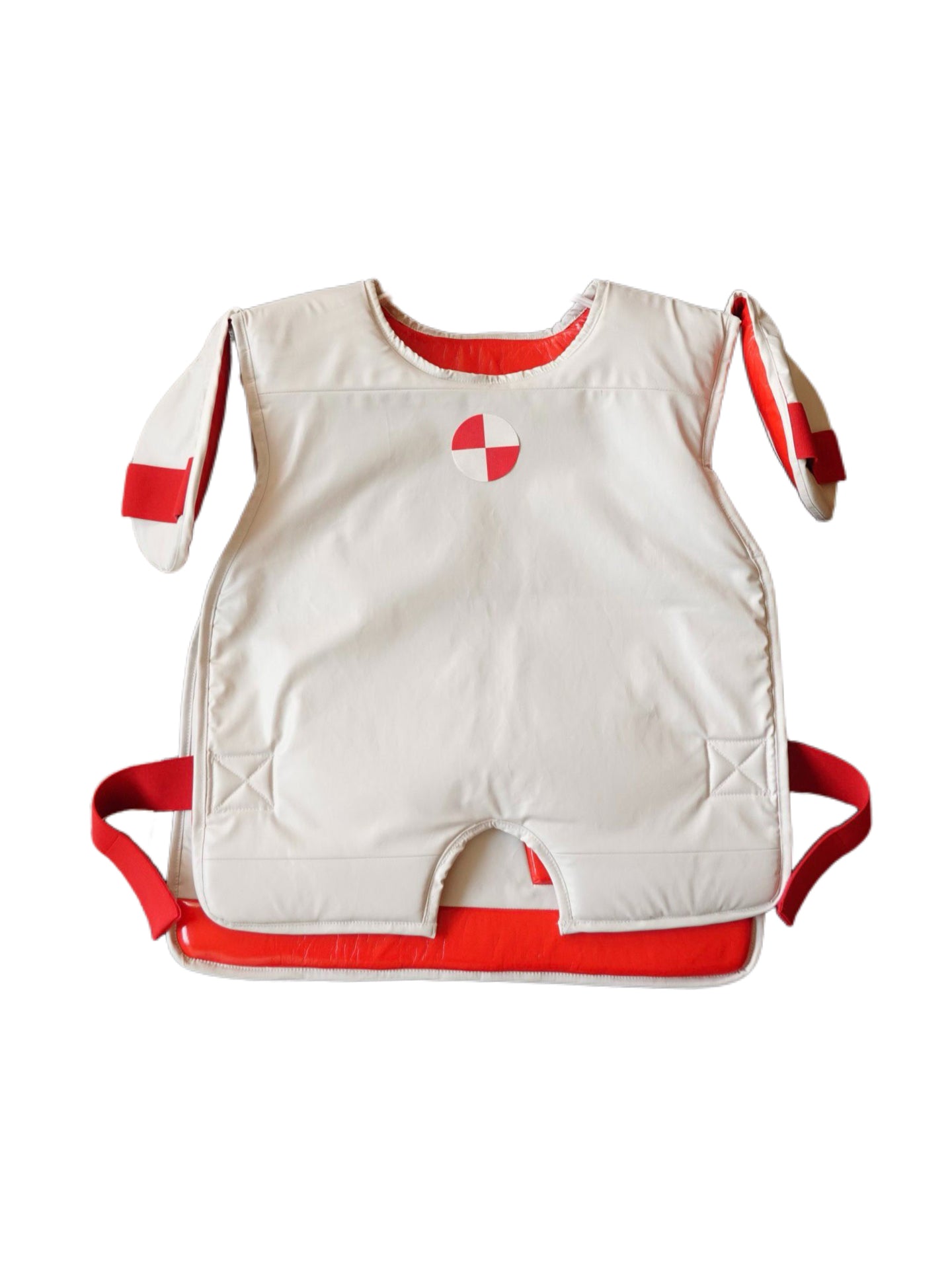 Walter Van Beirendonck 2024SS “Dawleetoo” Crash Vest Padded Armor Vest Runway Opening Look Rare Piece