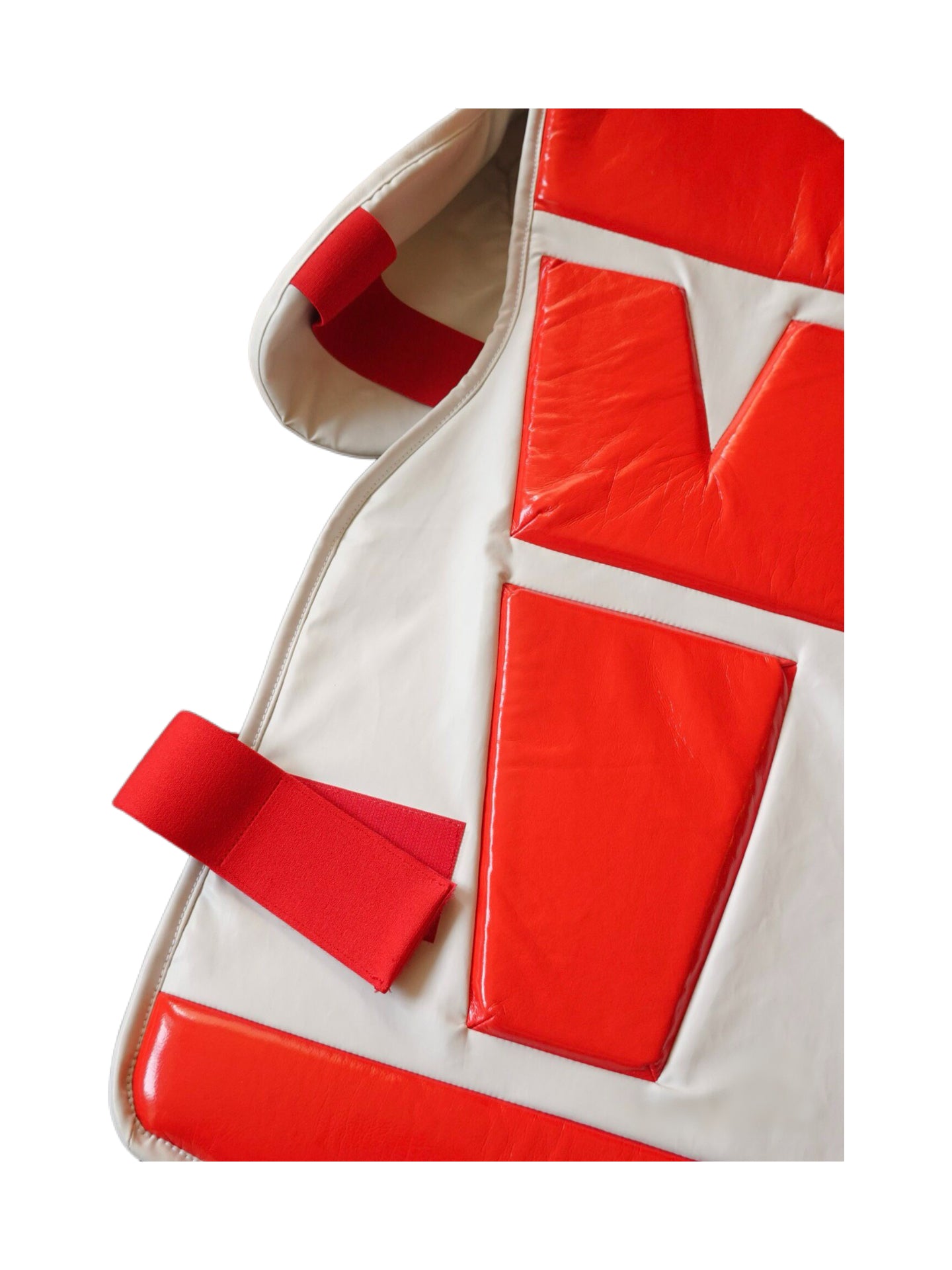 Walter Van Beirendonck 2024SS “Dawleetoo” Crash Vest Padded Armor Vest Runway Opening Look Rare Piece