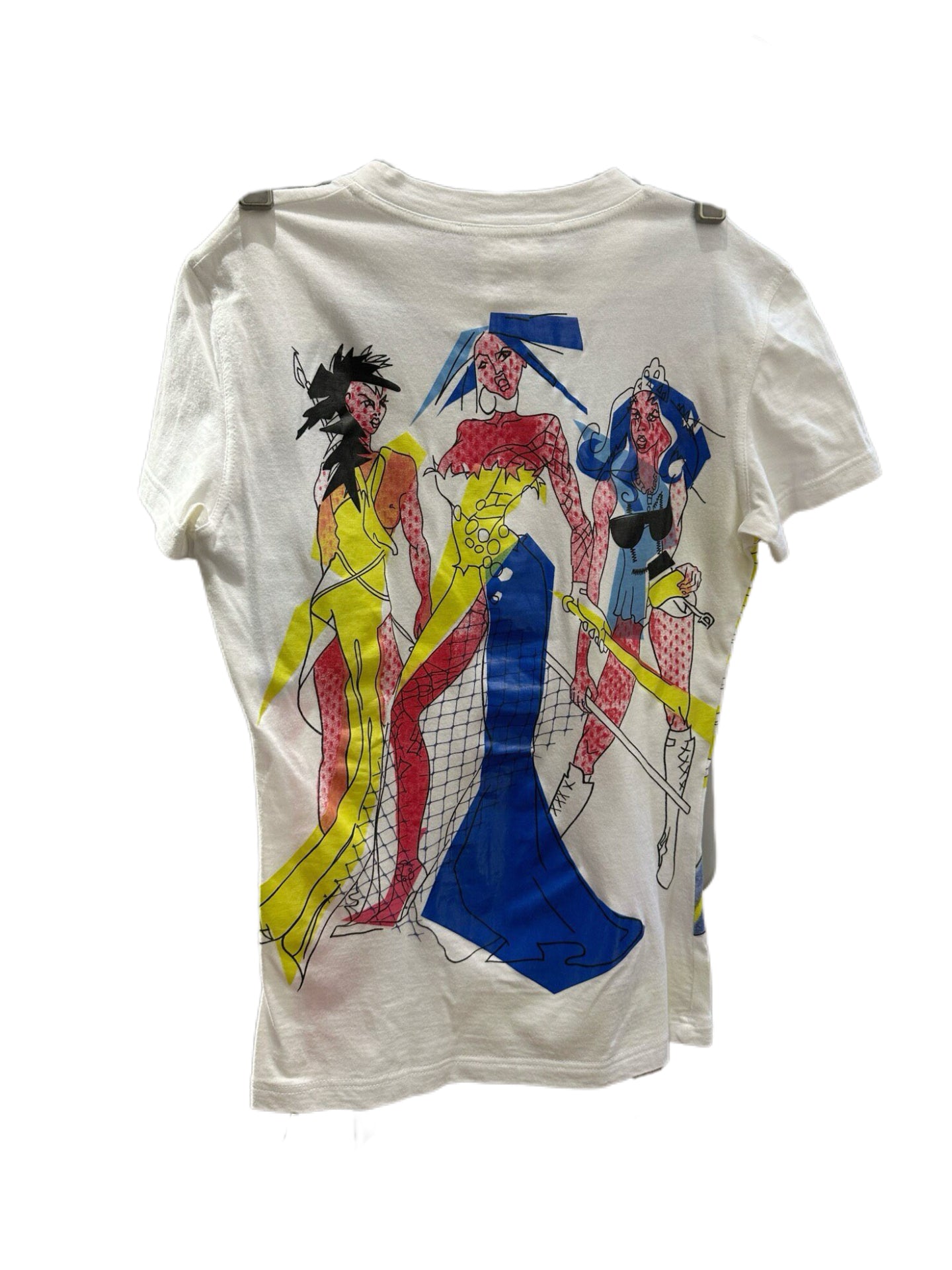 Christian Dior Galliano 2001 Runway Comic Print T-Shirt Pop Art Graphic Archive Rare Piece