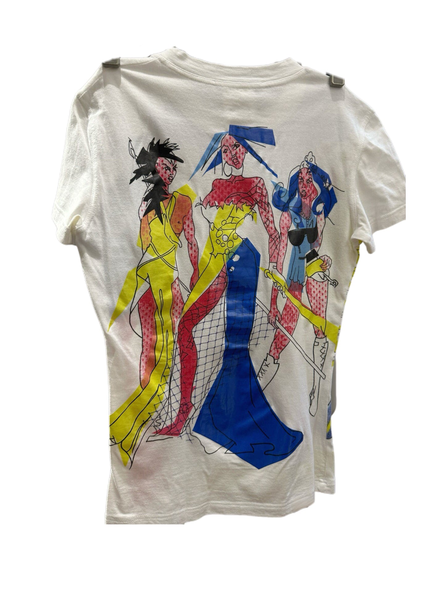 Christian Dior Galliano 2001 Runway Comic Print T-Shirt Pop Art Graphic Archive Rare Piece