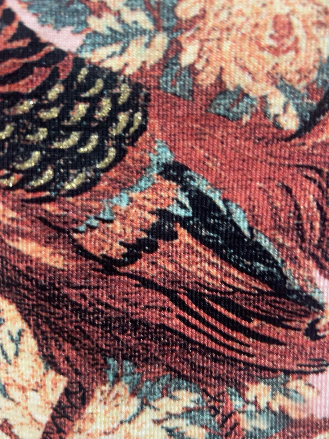Roberto Cavalli 2003 Rare Phoenix Print Pink Knit Camisole Tank Top
