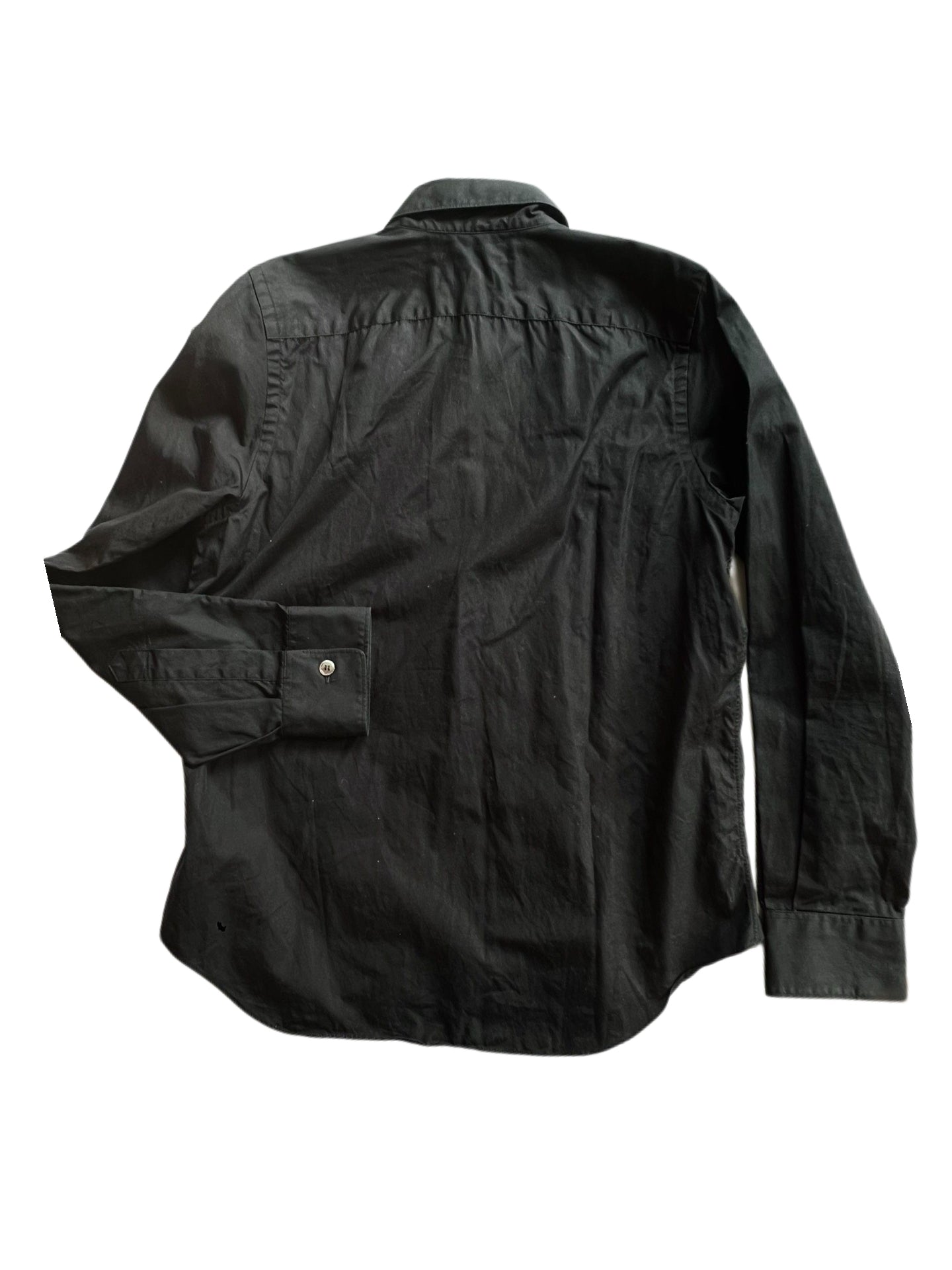 Junya Watanabe MAN 2002 Studded Cross Gem Shirt Black Punk Archive Comme des Garçons Rare Piece