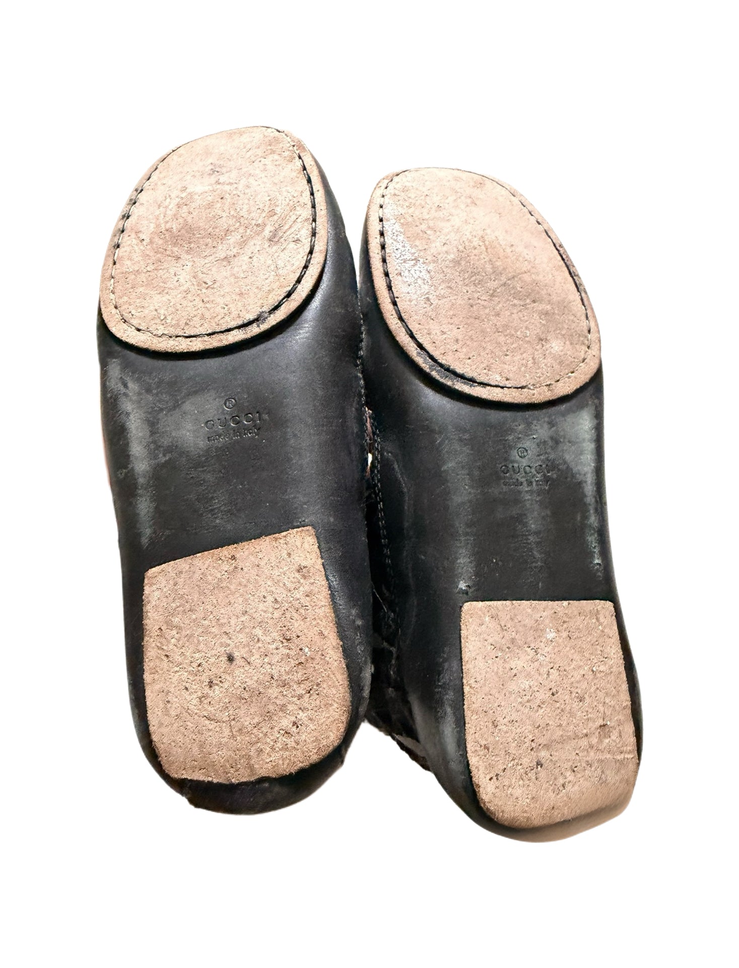 Gucci Vintage Hand-Embroidered Mirror Nomadic Mid-Calf Boots