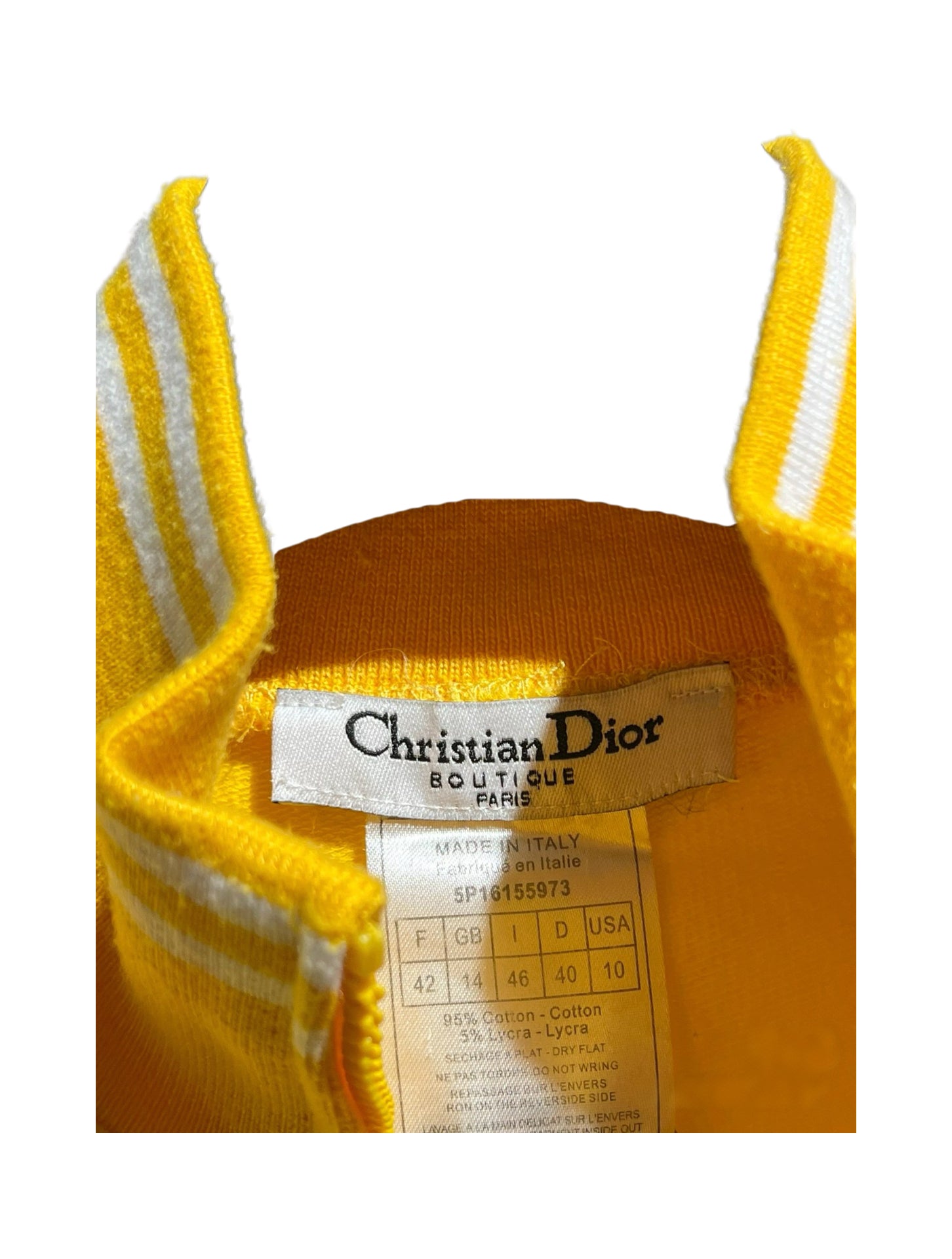 Christian Dior by John Galliano Spring/Summer 2005 Embroidered Track Jacket