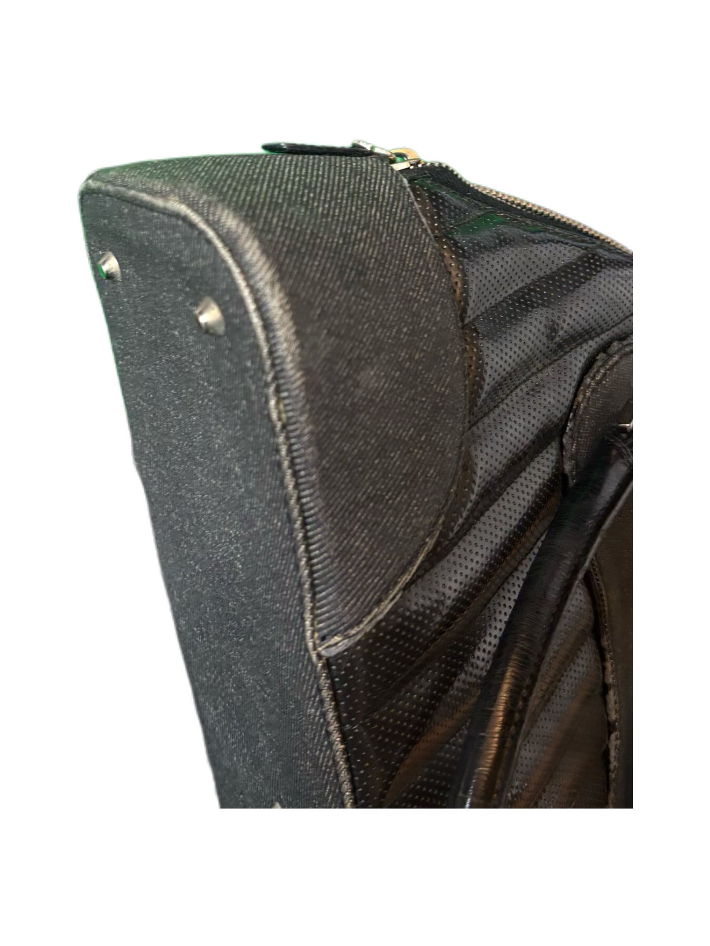 Dior by John Galliano Cadillac 1947 Car Bag Vintage Runway Handbag Leather Denim Rare Archive Piece