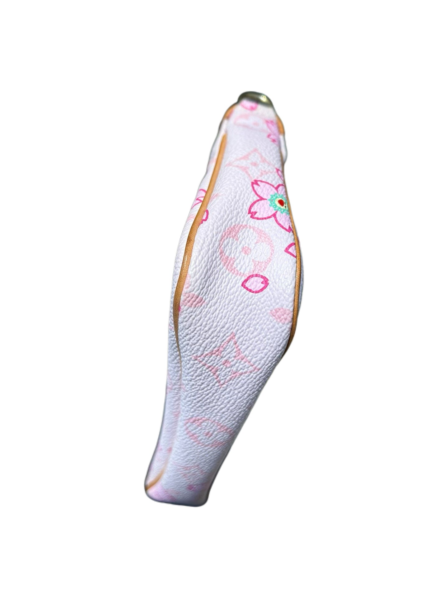 Louis Vuitton × Takashi Murakami Cherry Blossom Pochette Accessoires Monogram Canvas Shoulder Bag – Limited Edition Archive Piece