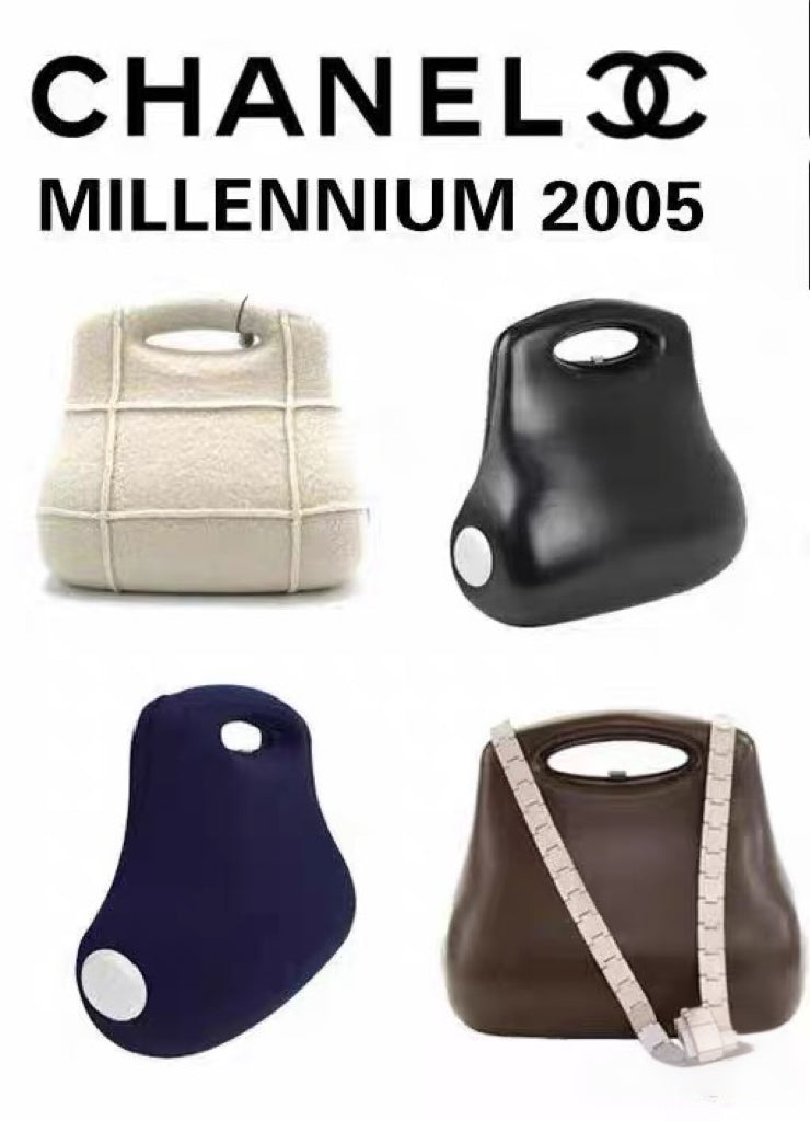 Chanel 2005 Runway “Millennium” Futuristic Sculptural Handbag – Rare Archive Y2K Space Age Piece