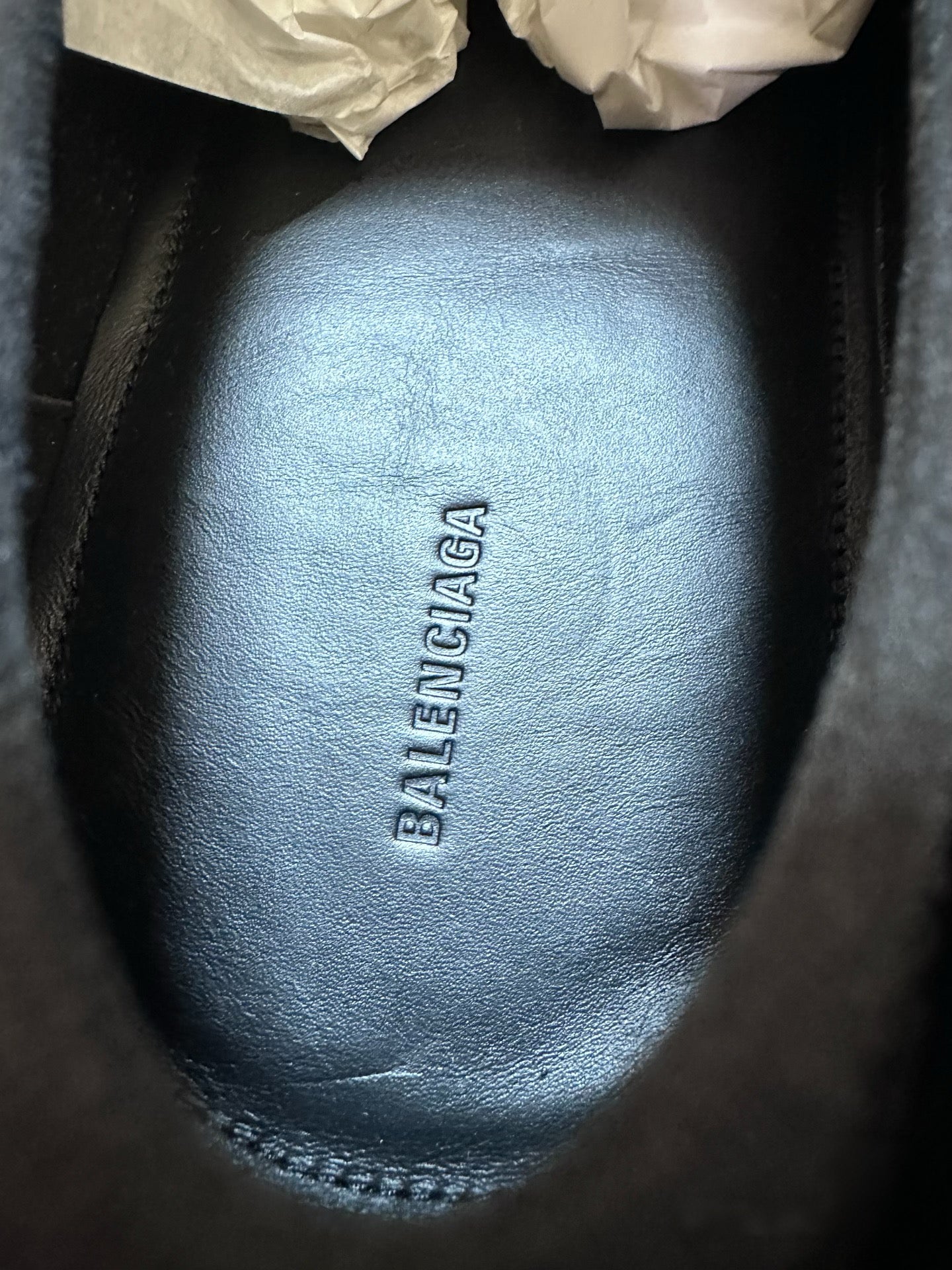 Balenciaga Chevalier Derby Armor Shoes Medieval Knight Metal Shield Leather Shoes Rare Collector Piece Size 42