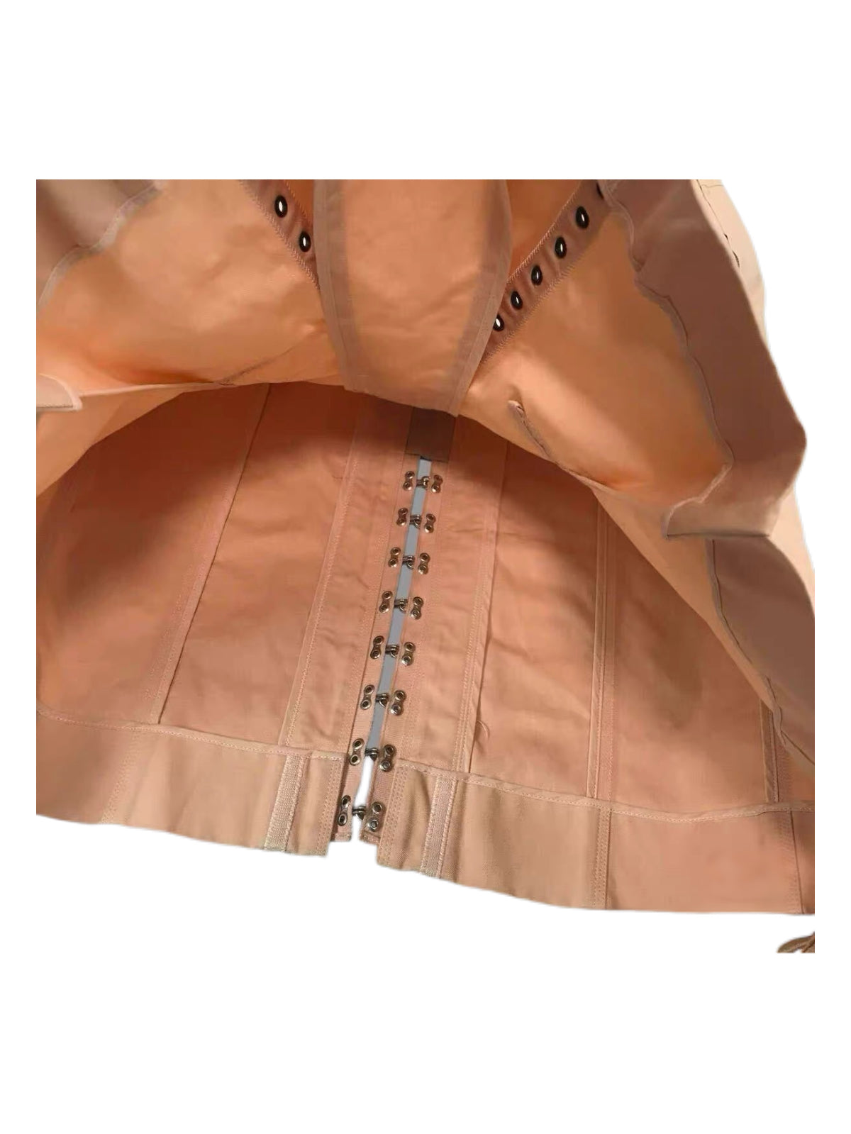 Louis Vuitton Spring/Summer 2007 Runway Lace-Up Pencil Skirt – Rare Blush Pink Corset Archive Piece