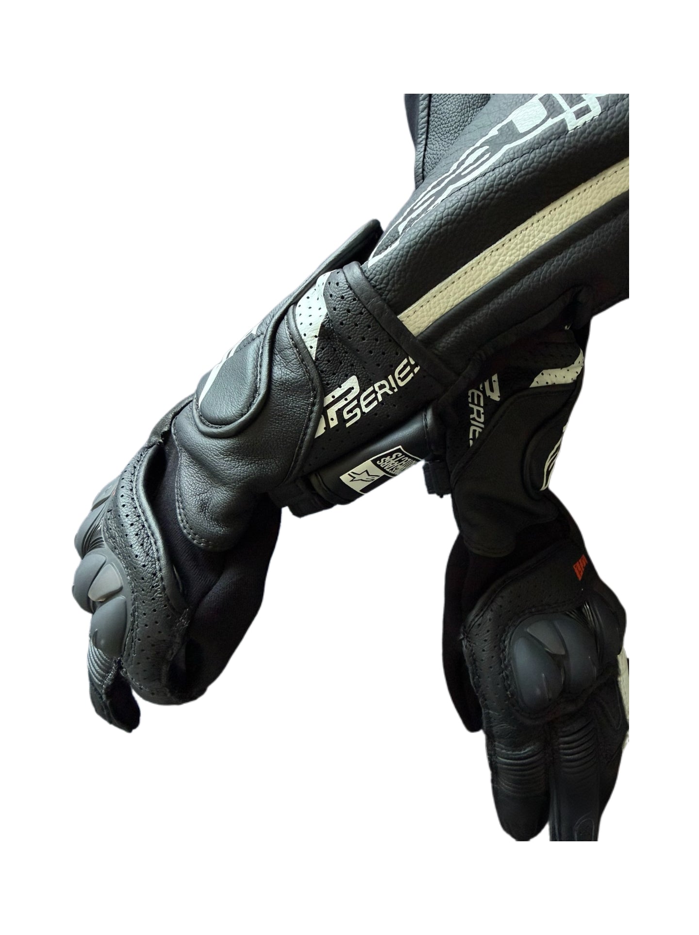 Balenciaga Winter 2024 Runway × Alpinestars Limited Edition Leather Racing Gloves – Atelier 1/19 Ultra Rare Collector Piece