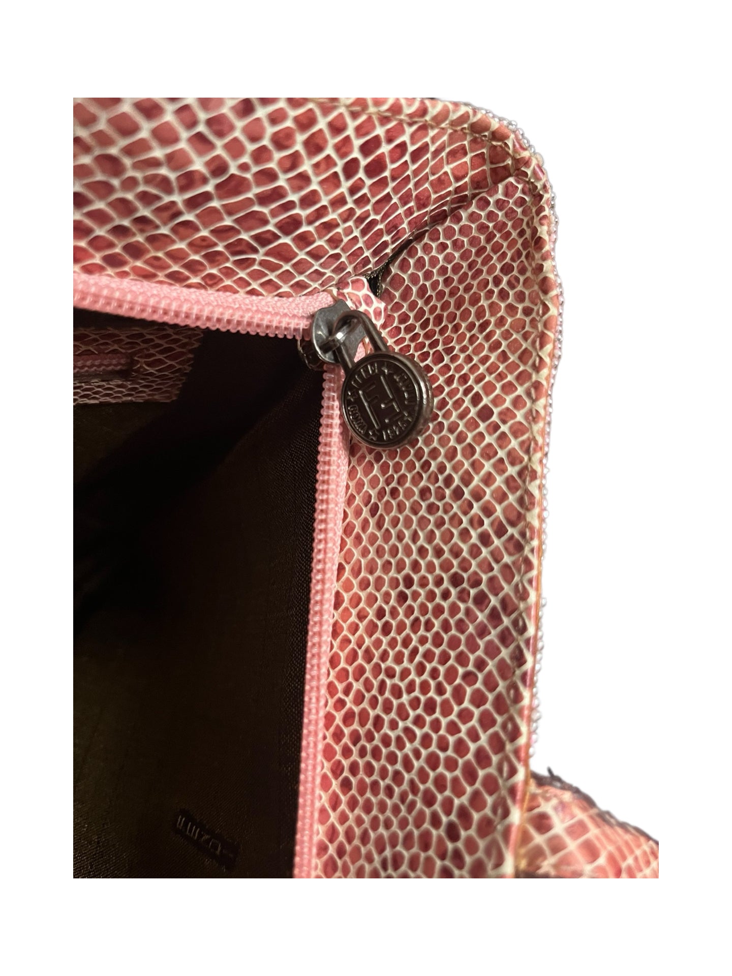 Fendi Vintage Beaded Patchwork Leather Tote Bag – Full Bead Embroidery Rare Archive Piece